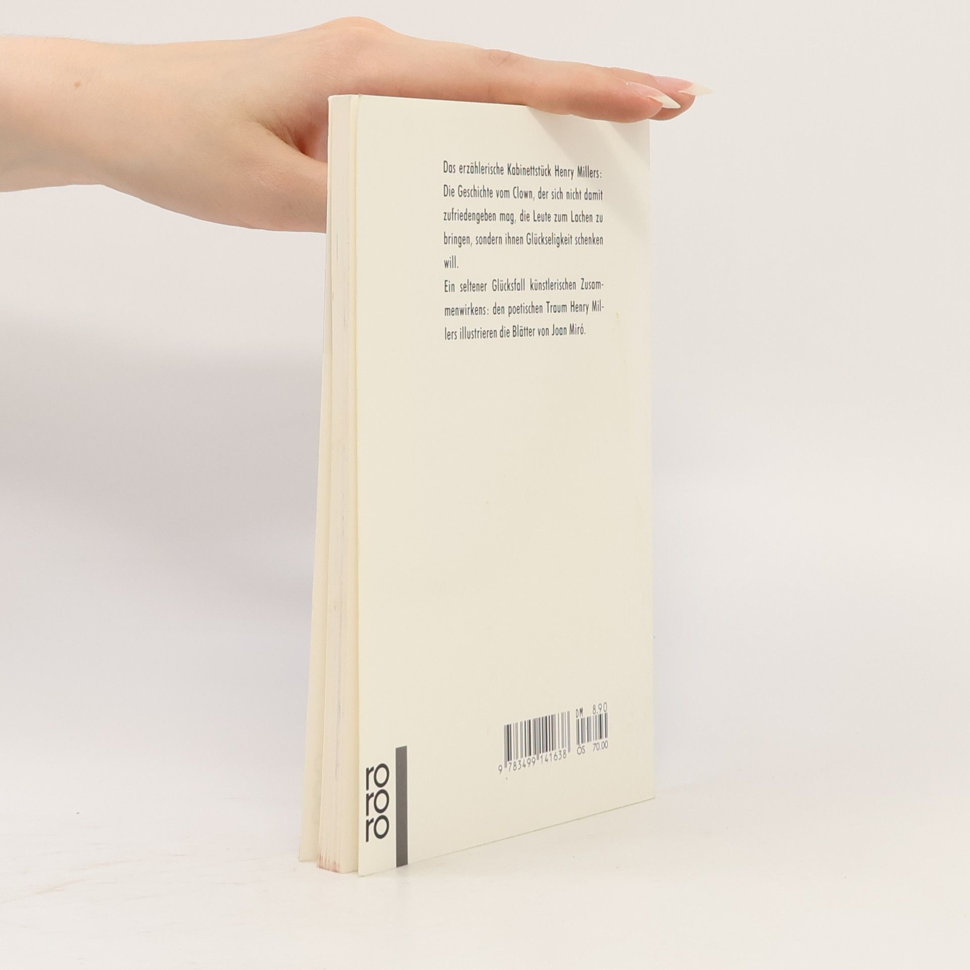 Henry Miller Das Lächeln am Fuße der Leiter