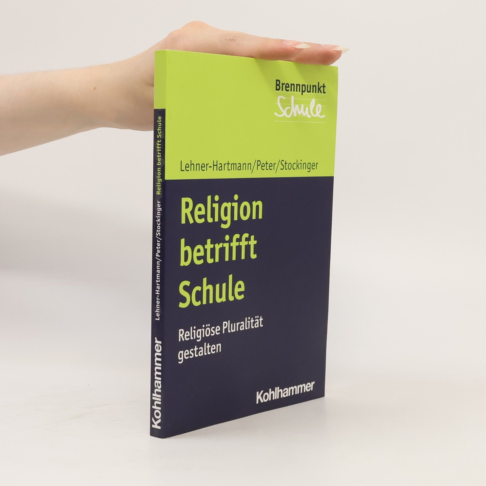 Andrea Lehner-Hartmann Religion betrifft Schule