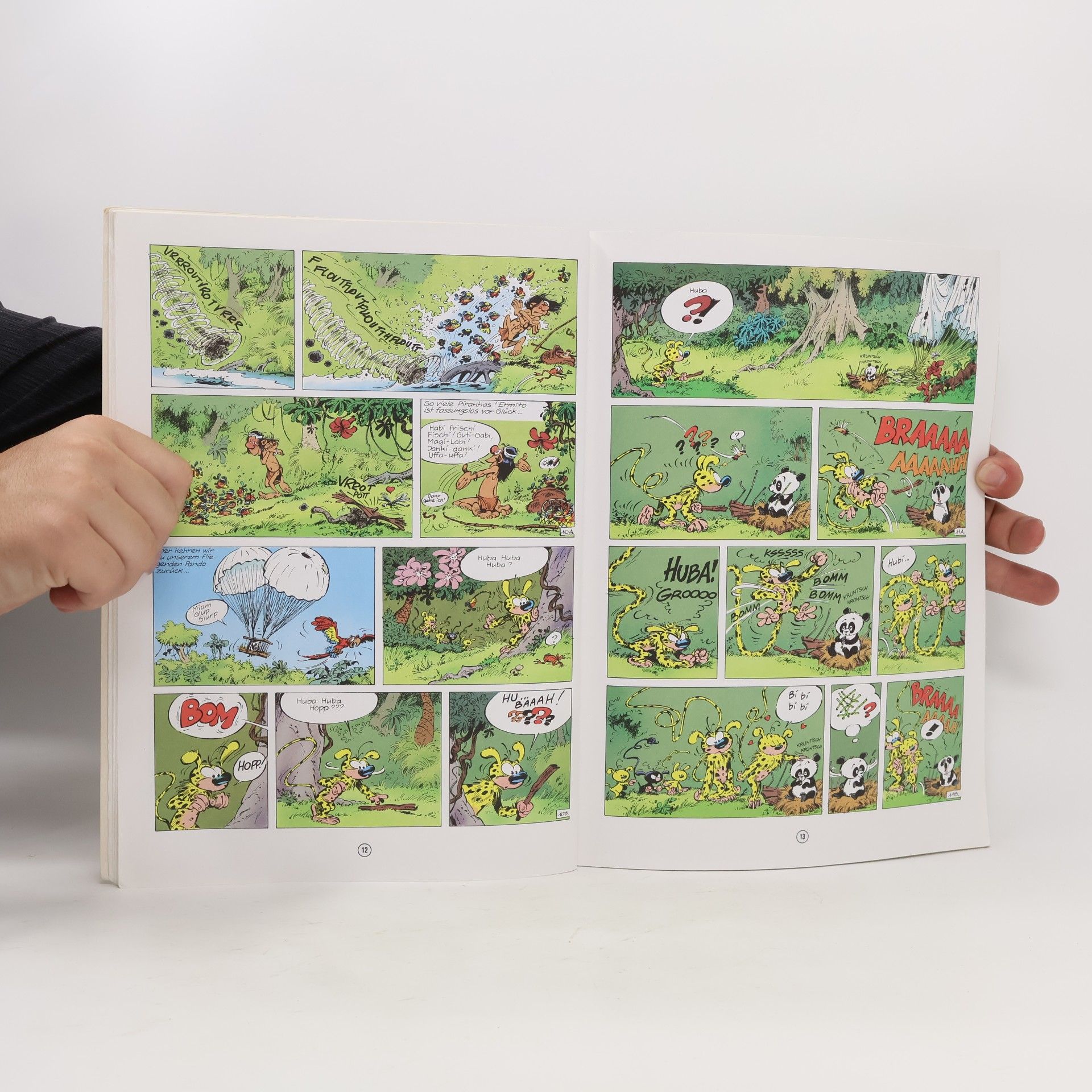 Kolektiv autorů Die Abenteuer des Marsupilamis. Panda in Panik