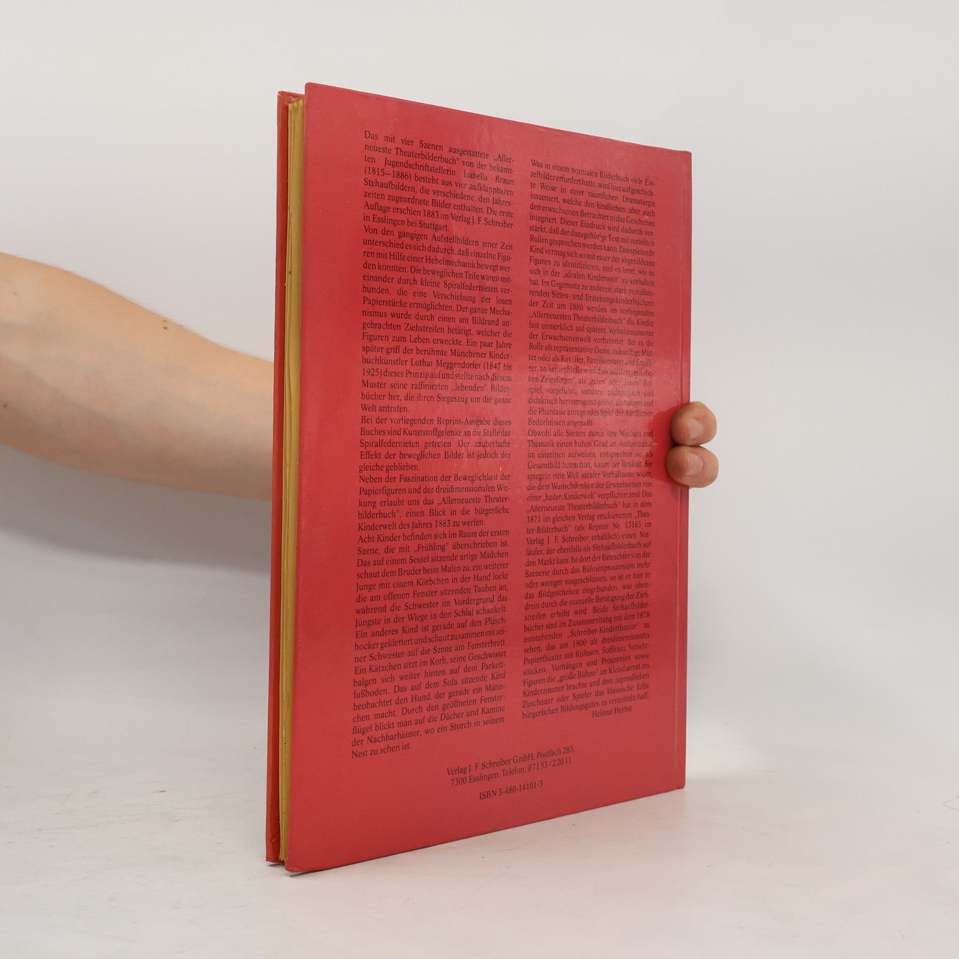 Isabella Braun Allerneuestes Theaterbilderbuch mit beweglichen Figuren