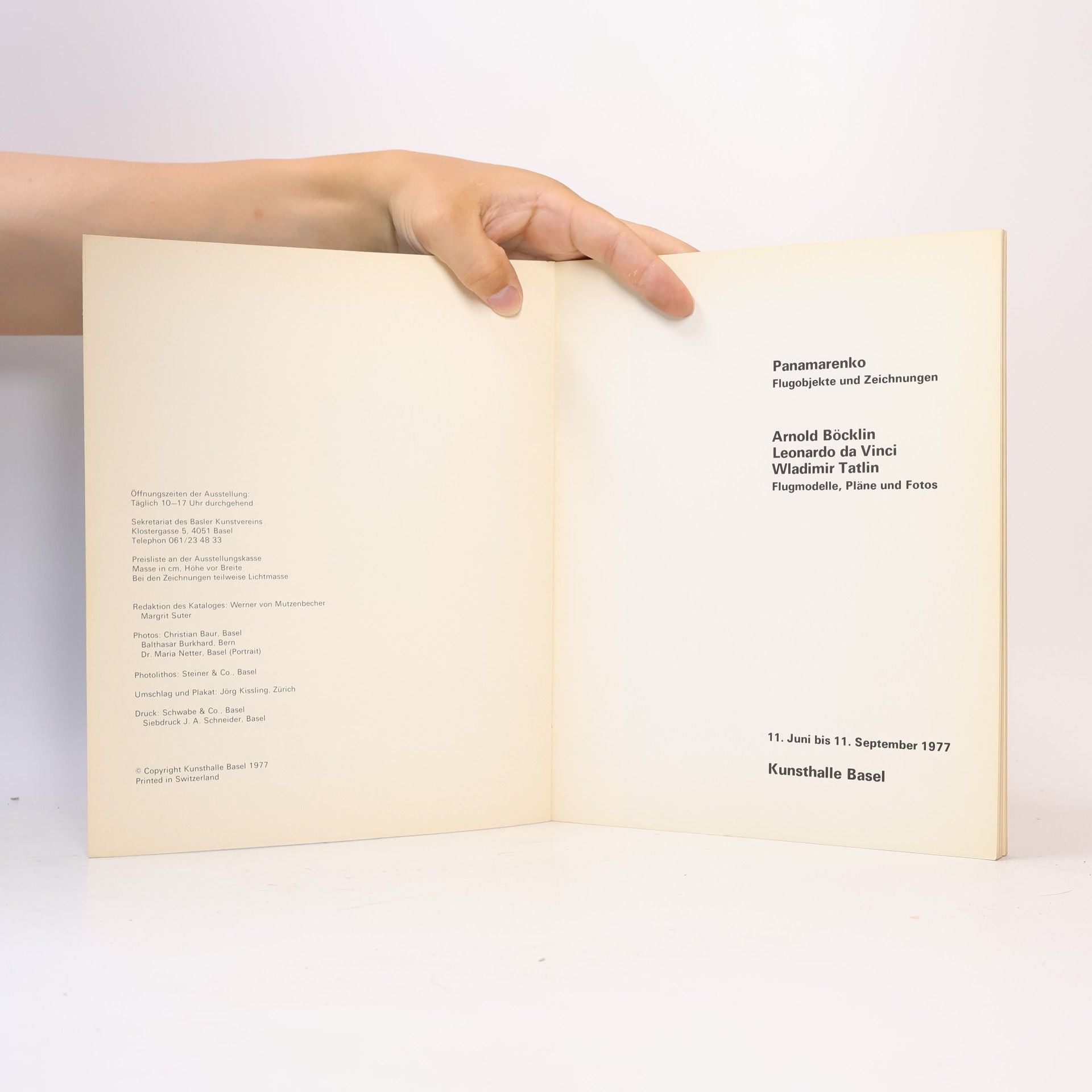 kolektiv Panamarenko Kunsthalle Basel
