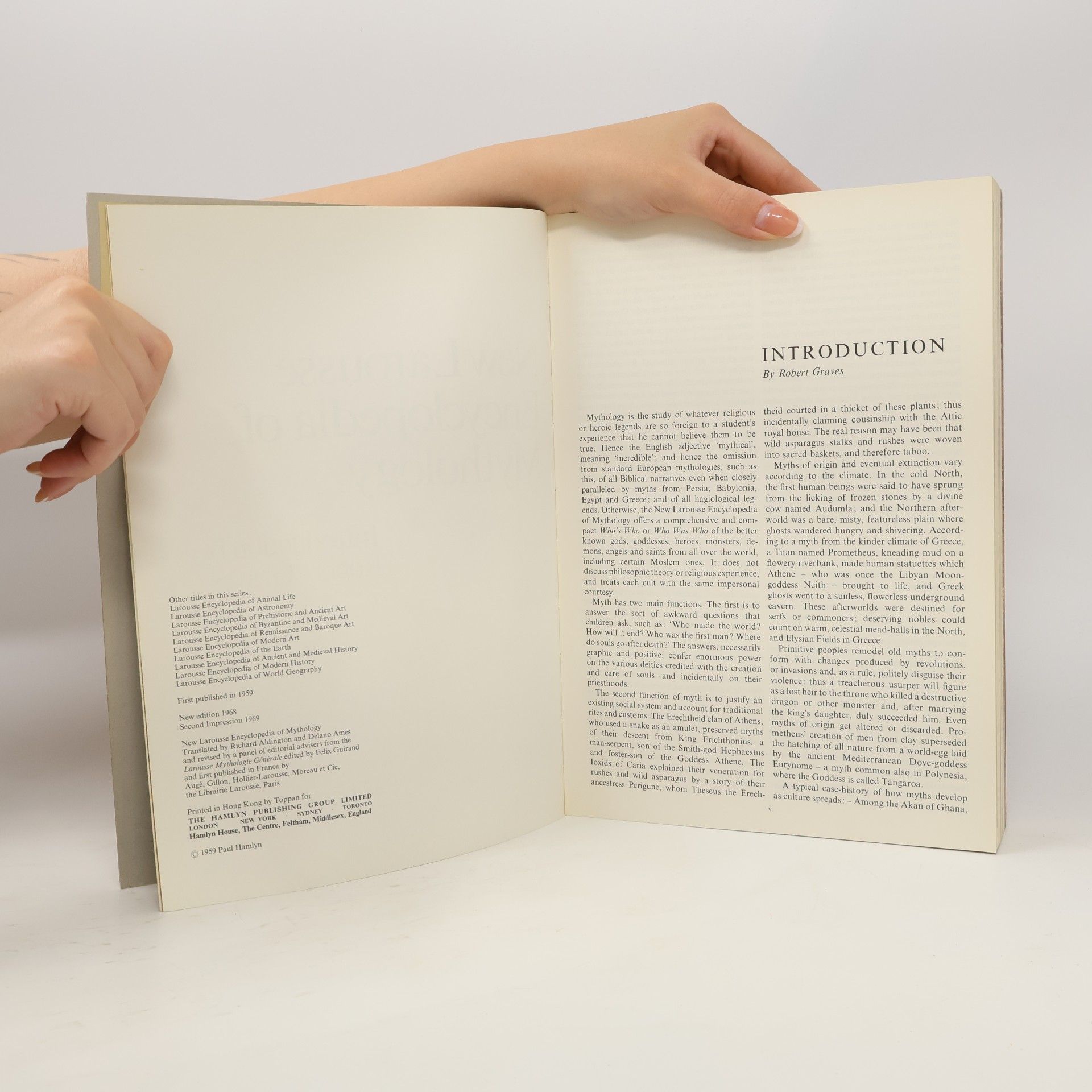 Robert von Ranke-Graves New Larousse Encyclopedia of Mythology.
