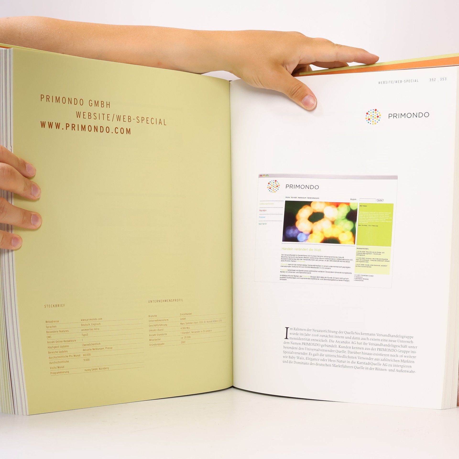 Herbert Henzler Jahrbuch der Unternehmenskommunikation 2008