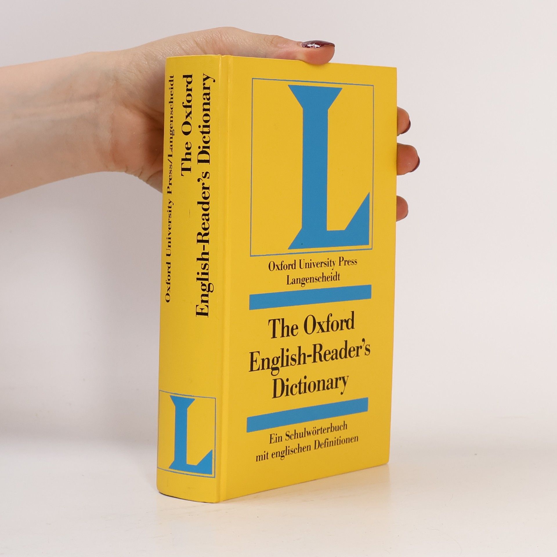 Albert Sydney Hornby The Oxford English-reader's dictionary