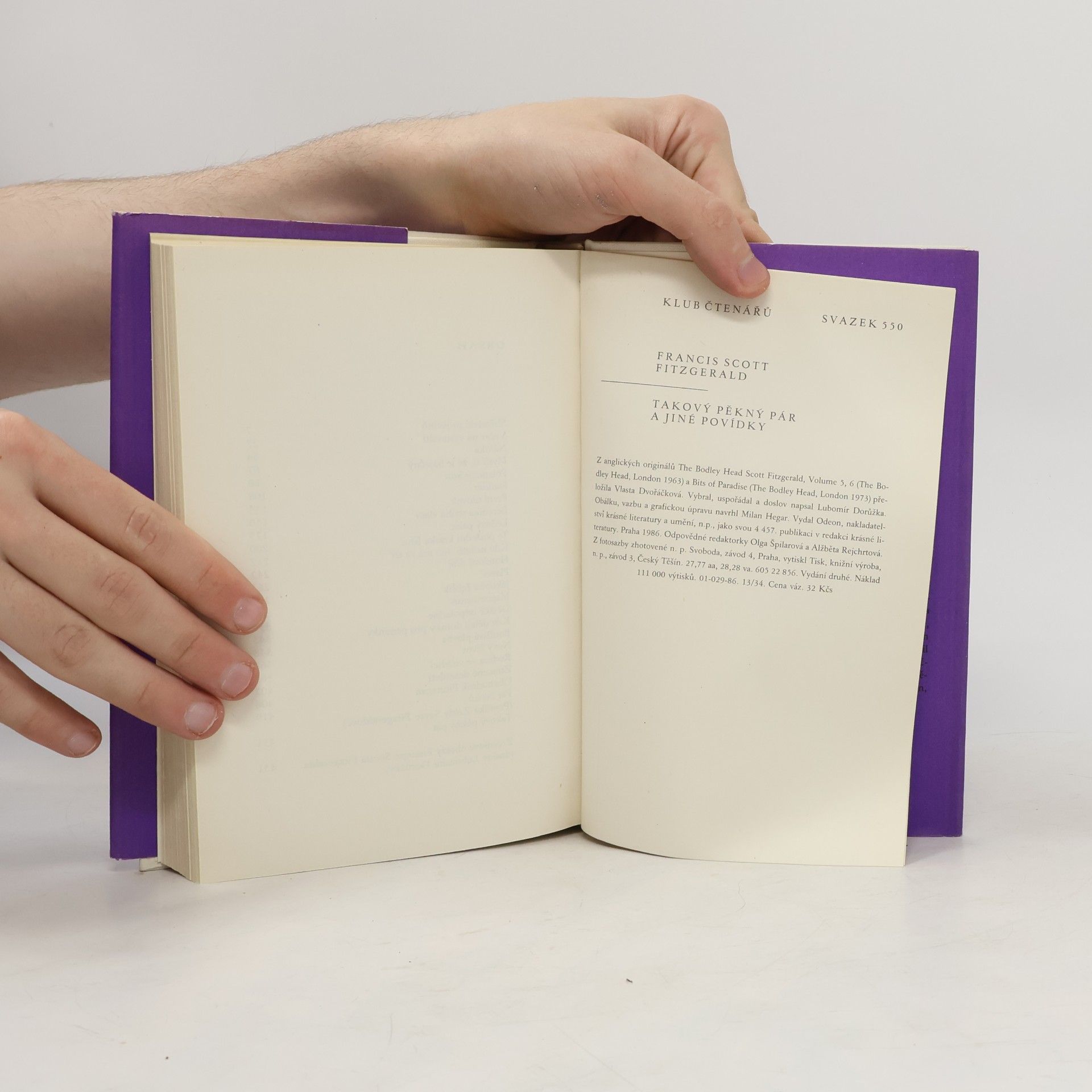 F. Scott Fitzgerald Takový pěkný pár a jiné povídky