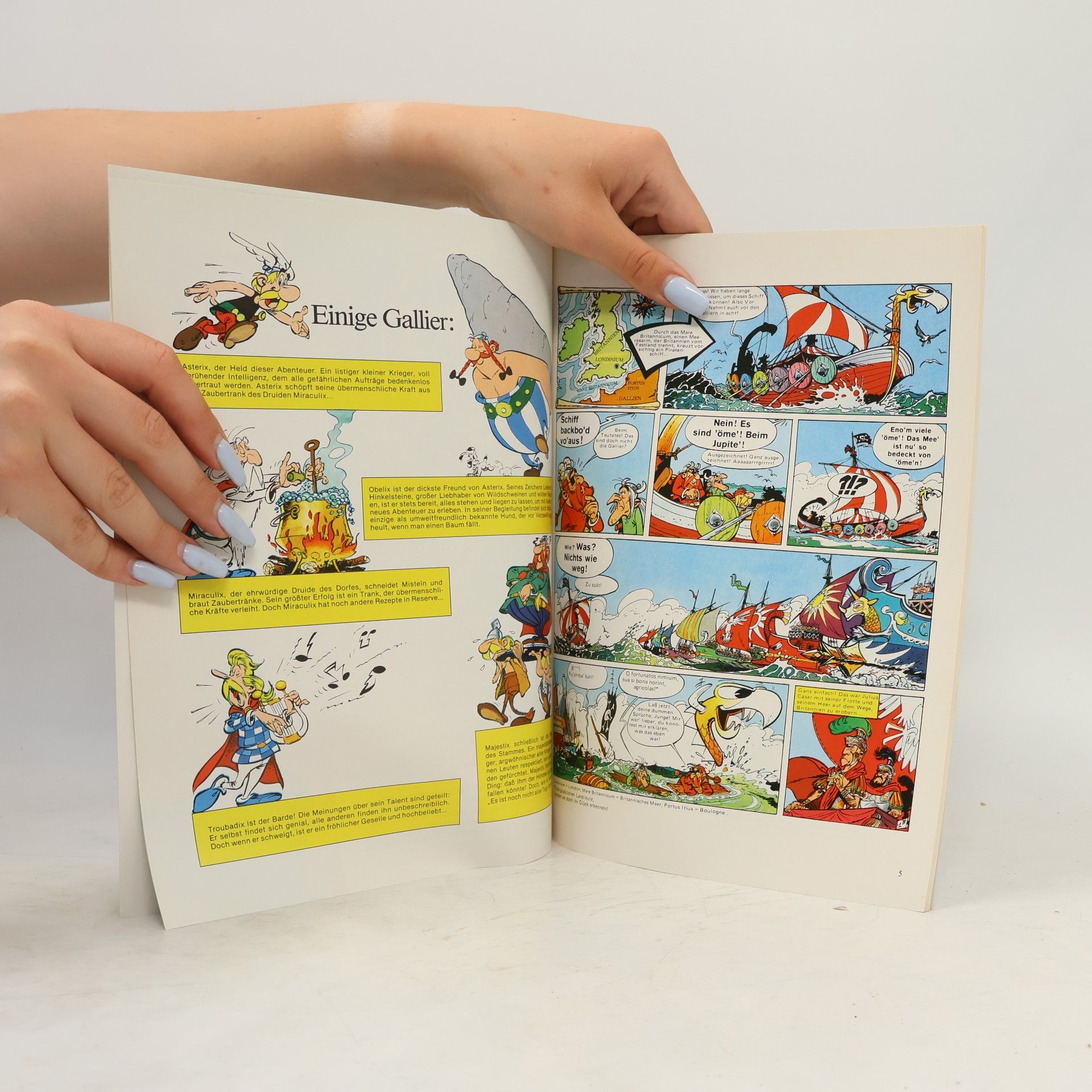 René Goscinny Asterix bei den Briten