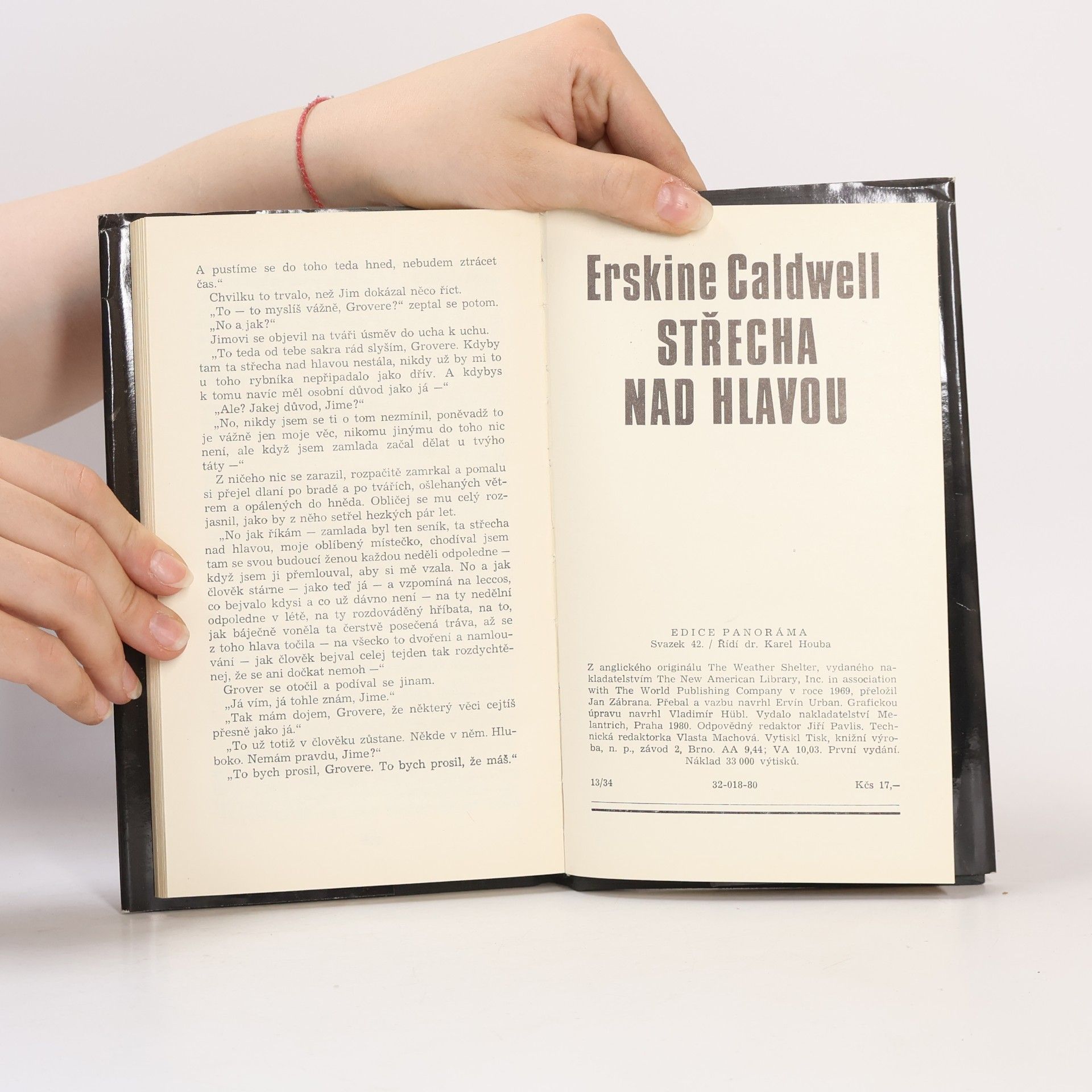 Erskine Caldwell Střecha nad hlavou