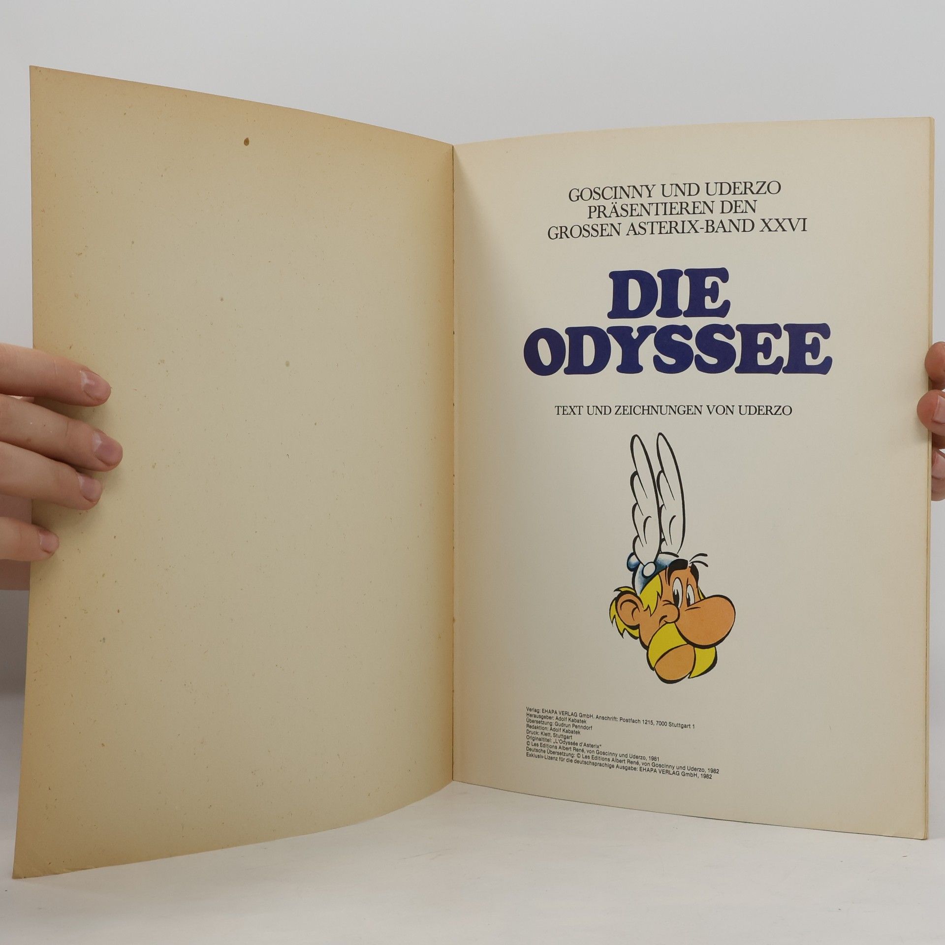 René Goscinny Asterix und Obelix. Die Odyssee