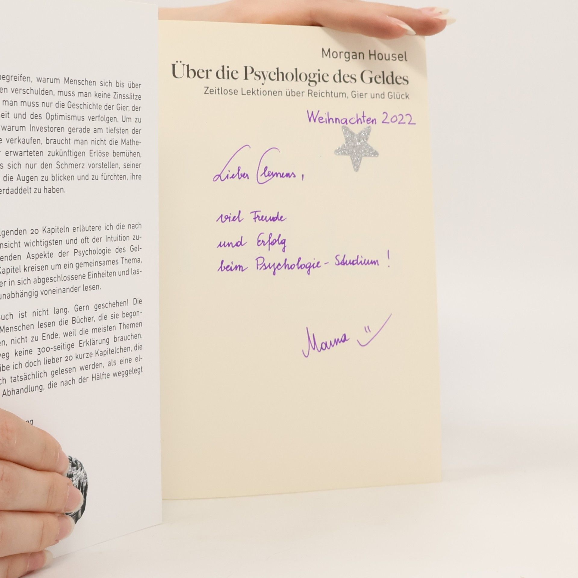 Morgan Housel Über die Psychologie des Geldes