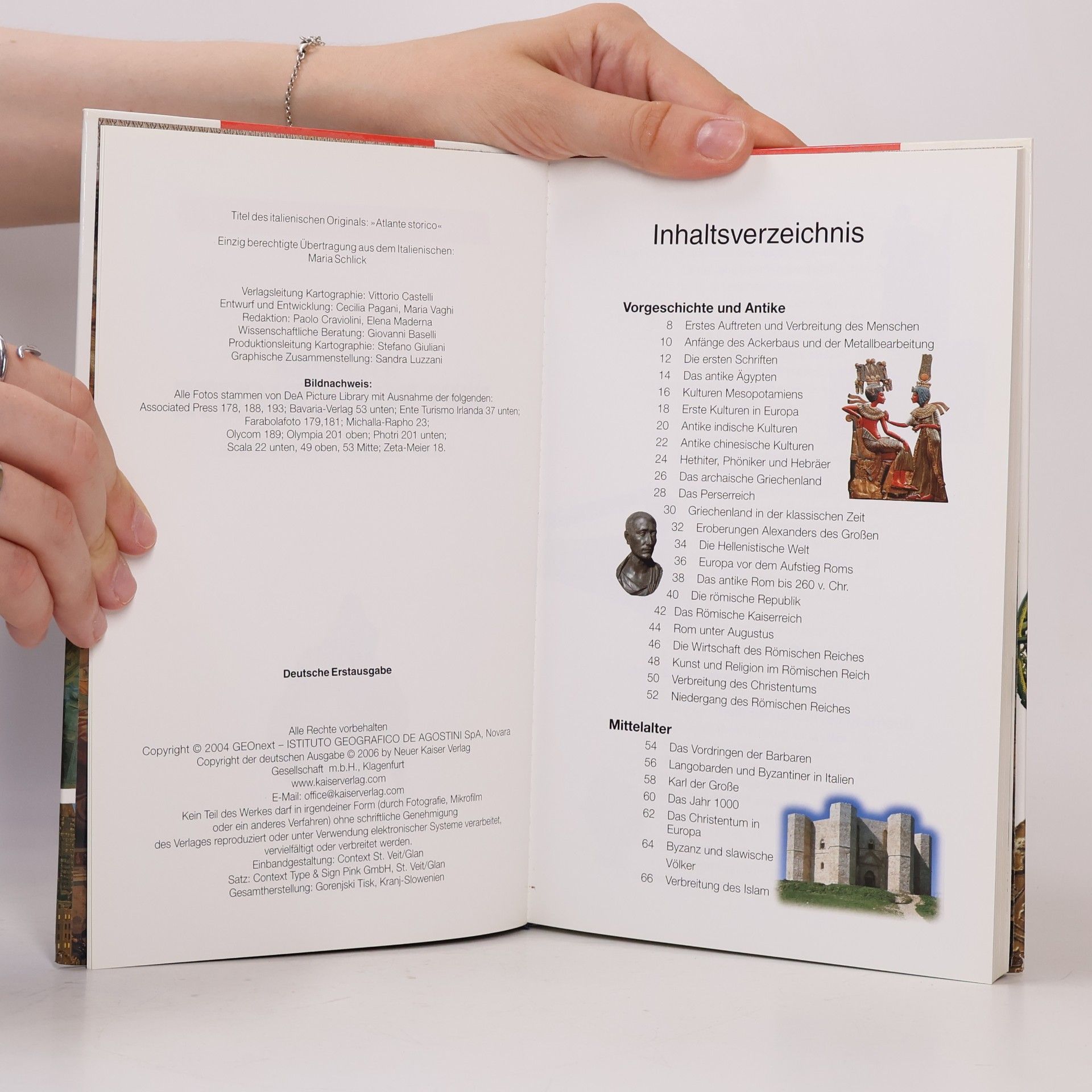 Collectif d'auteurs Atlas der Weltgeschichte