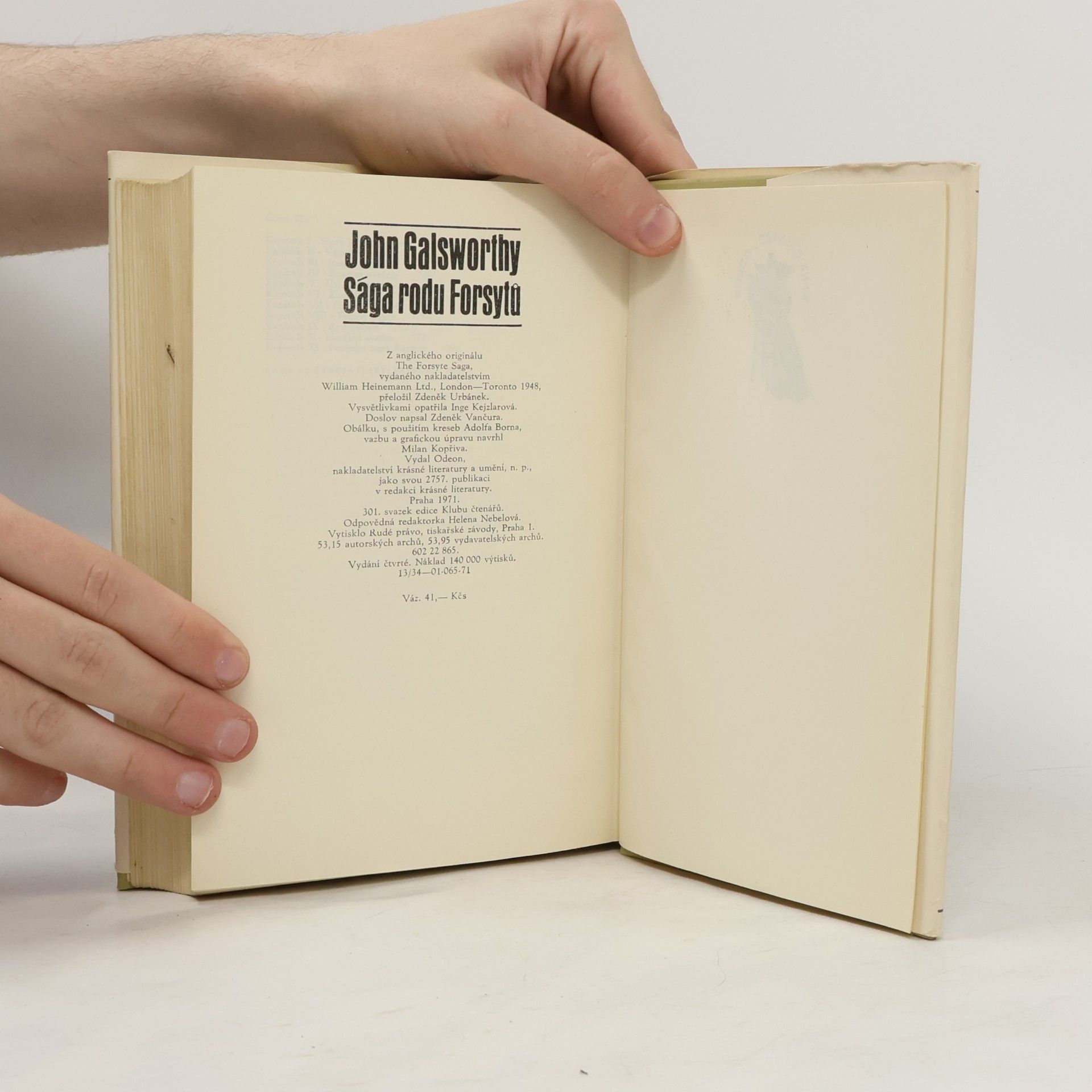 John Galsworthy Sága rodu Forsytů