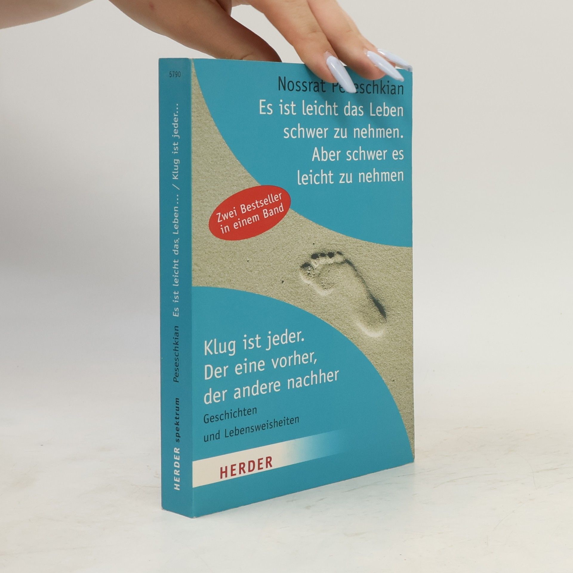 Nossrat Peseschkian Es ist leicht, das Leben schwer zu nehmen. Aber schwer, es leicht zu nehmen. Klug ist jeder. Der eine vorher, der andere nachher.