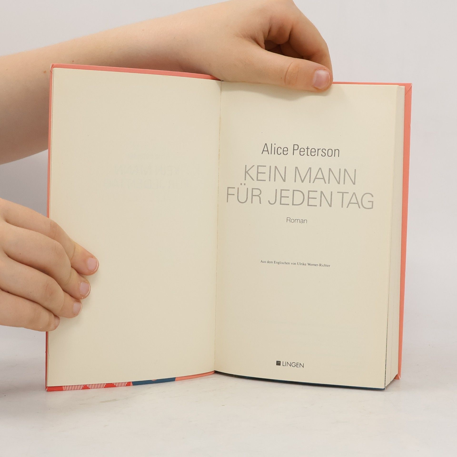 Alice Peterson Kein Mann für Jeden Tag