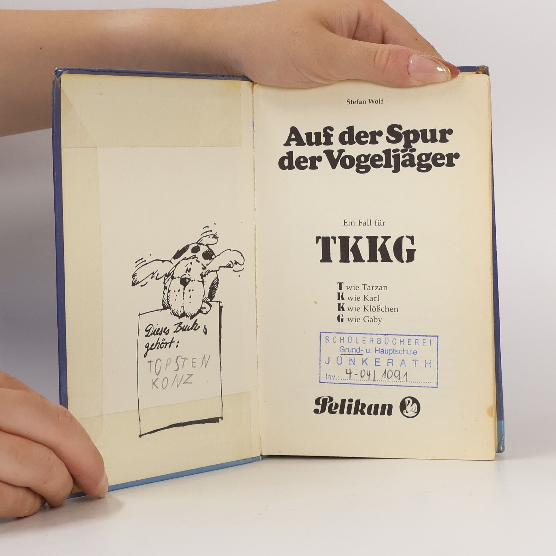 Stefan Wolf Ein Fall für TKKG, Bd.8, Auf der Spur der Vogeljäger