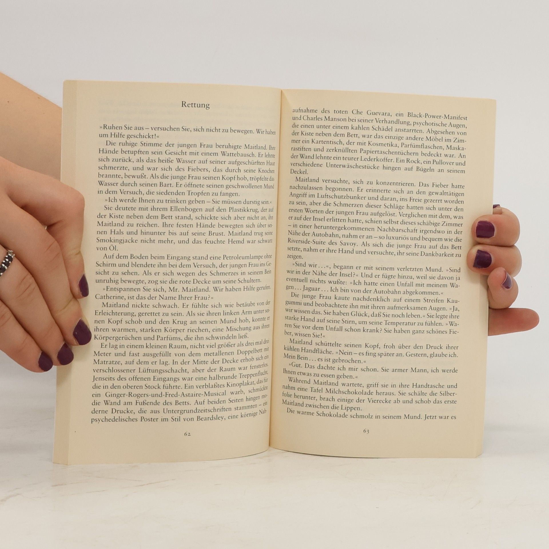 James Graham Ballard Die Betoninsel. Roman - Erstausgabe