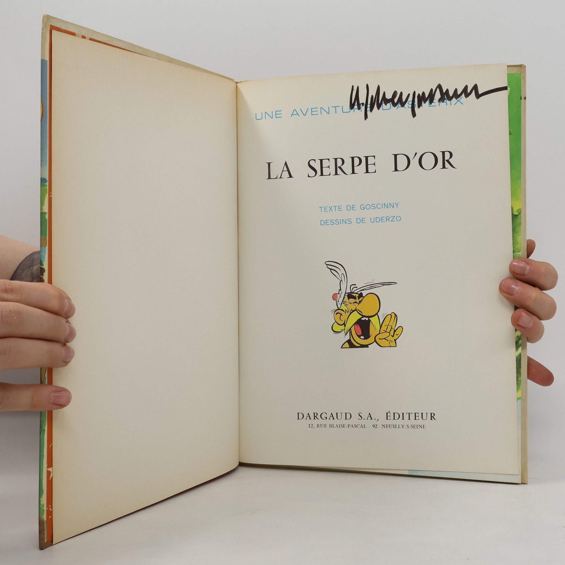 René Goscinny Une Aventure d'Astérix le Gaulois - La Serpe d'or