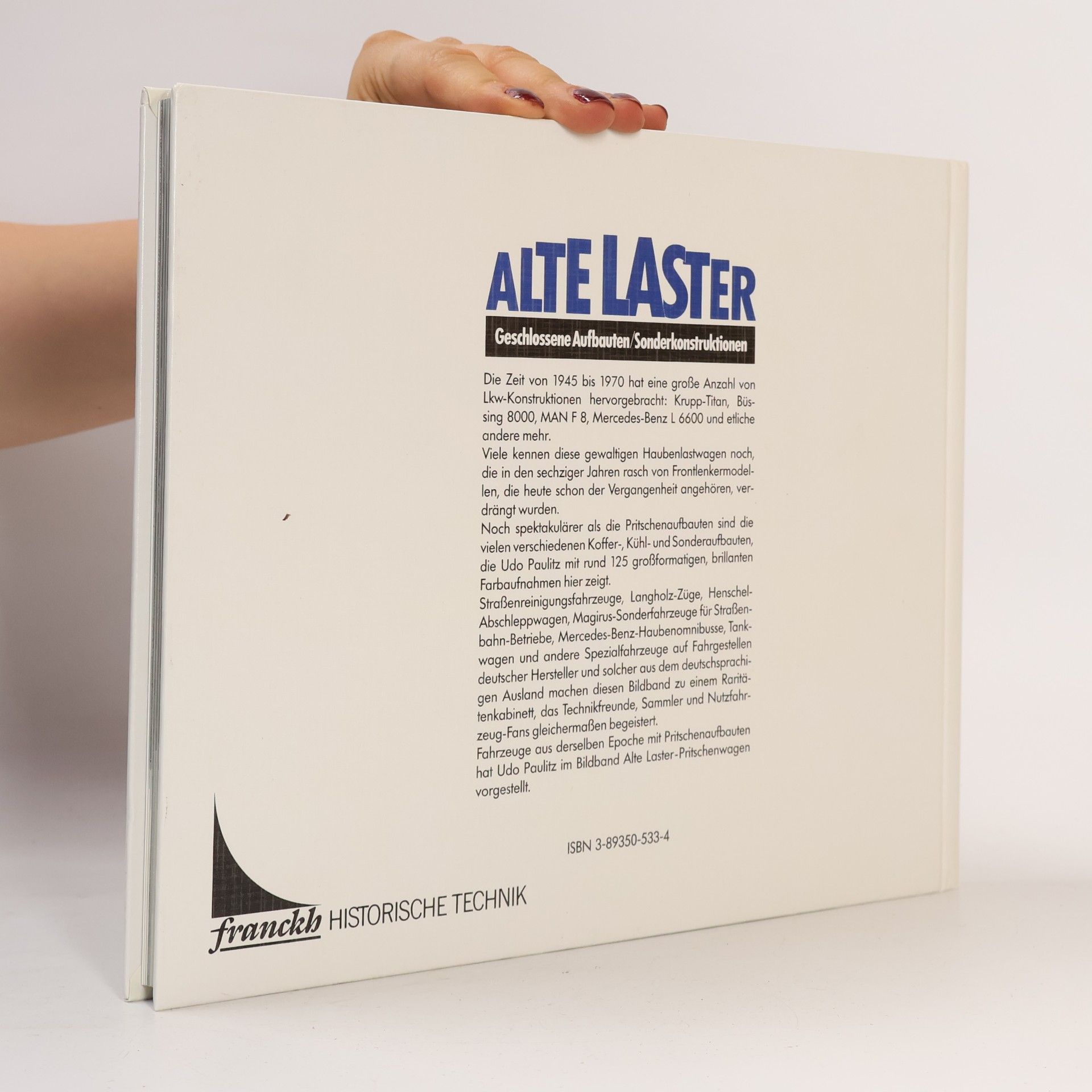 Udo Paulitz Alte Laster