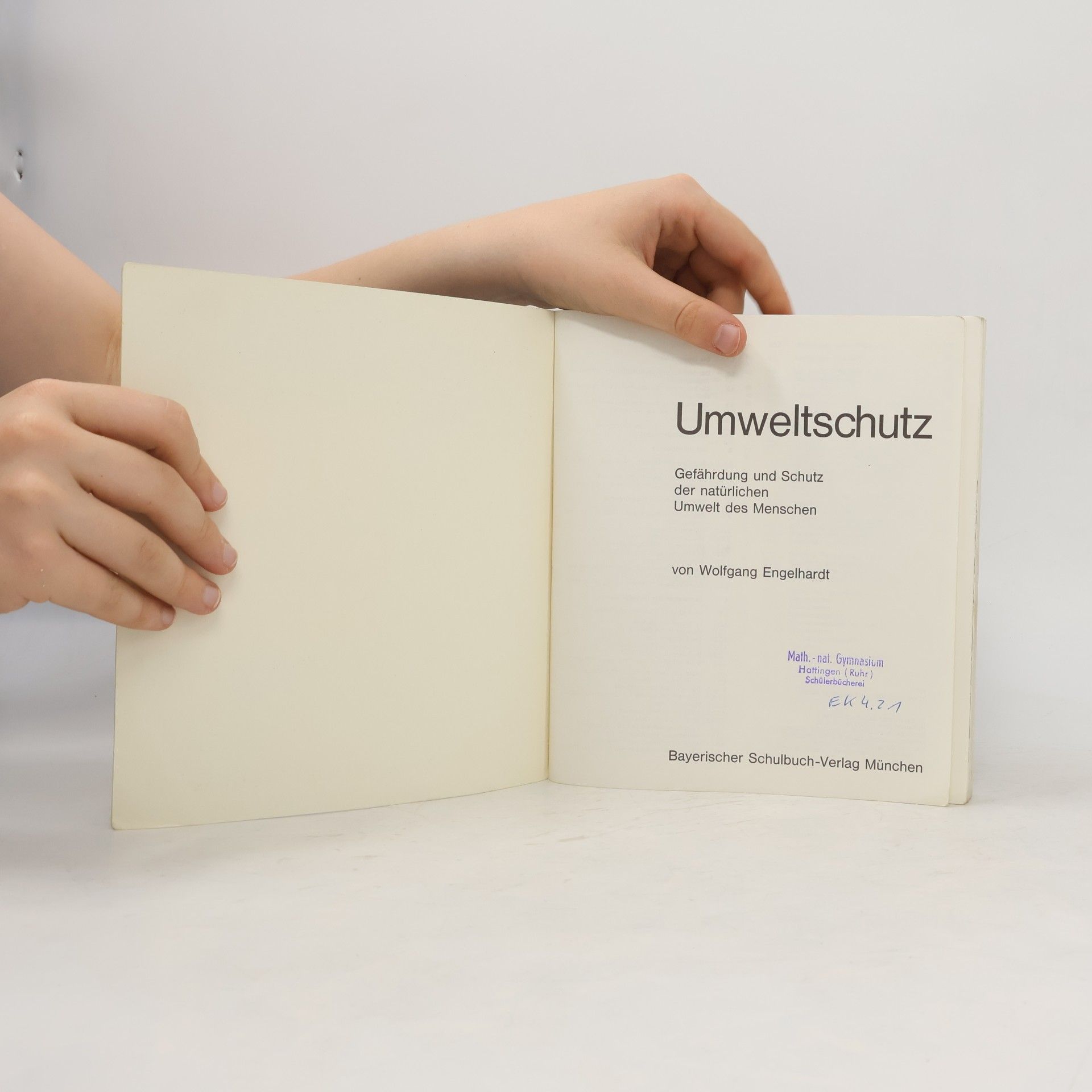 Wolfgang Engelhardt Umweltschutz