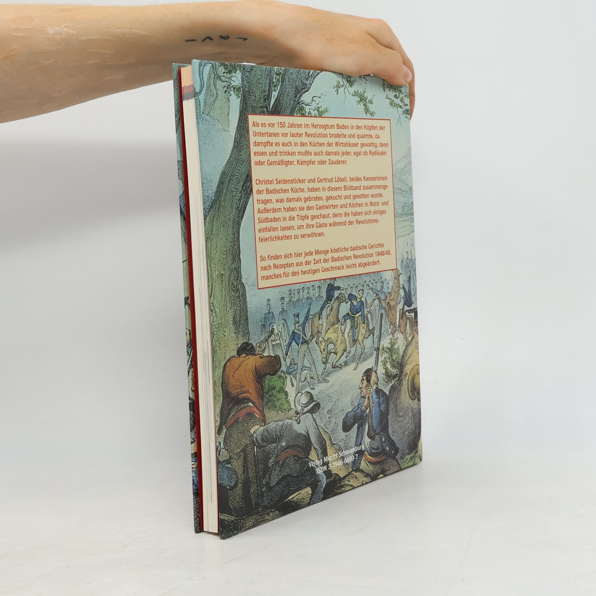 Christel Seidensticker Kochbuch zur badischen Revolution