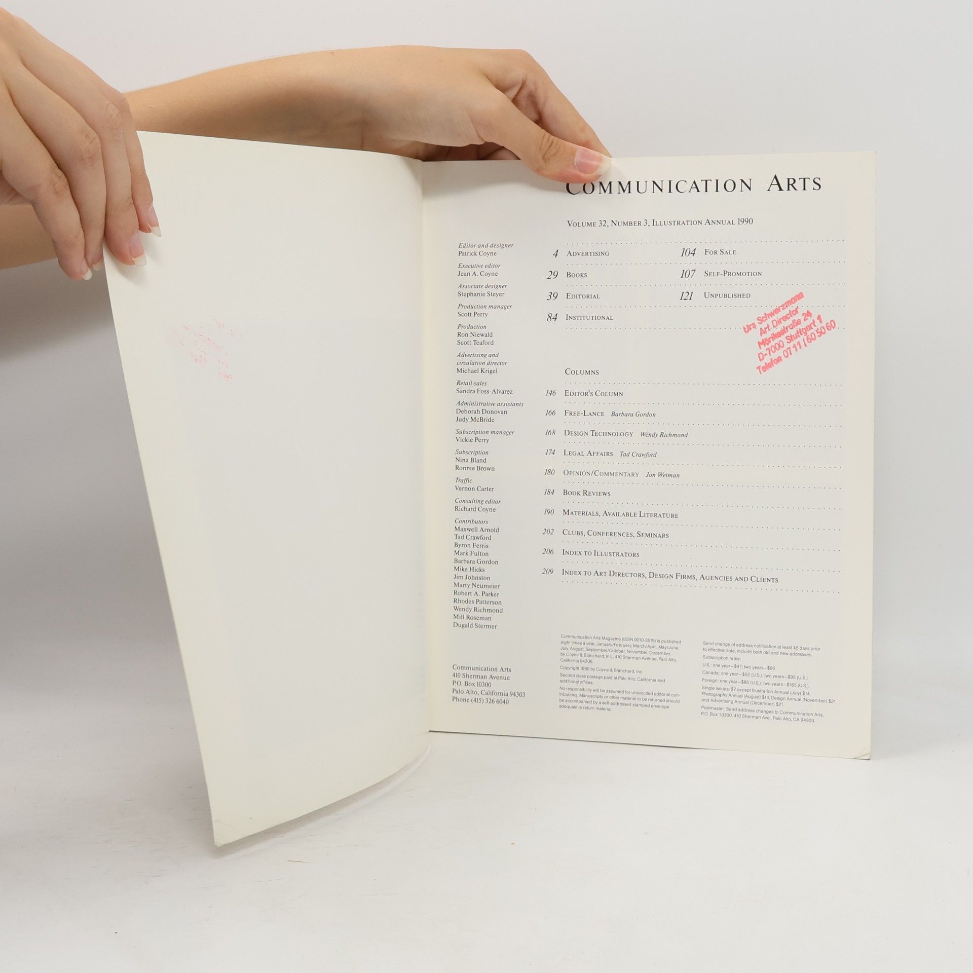 AA.VV. Illustration Annual 1990