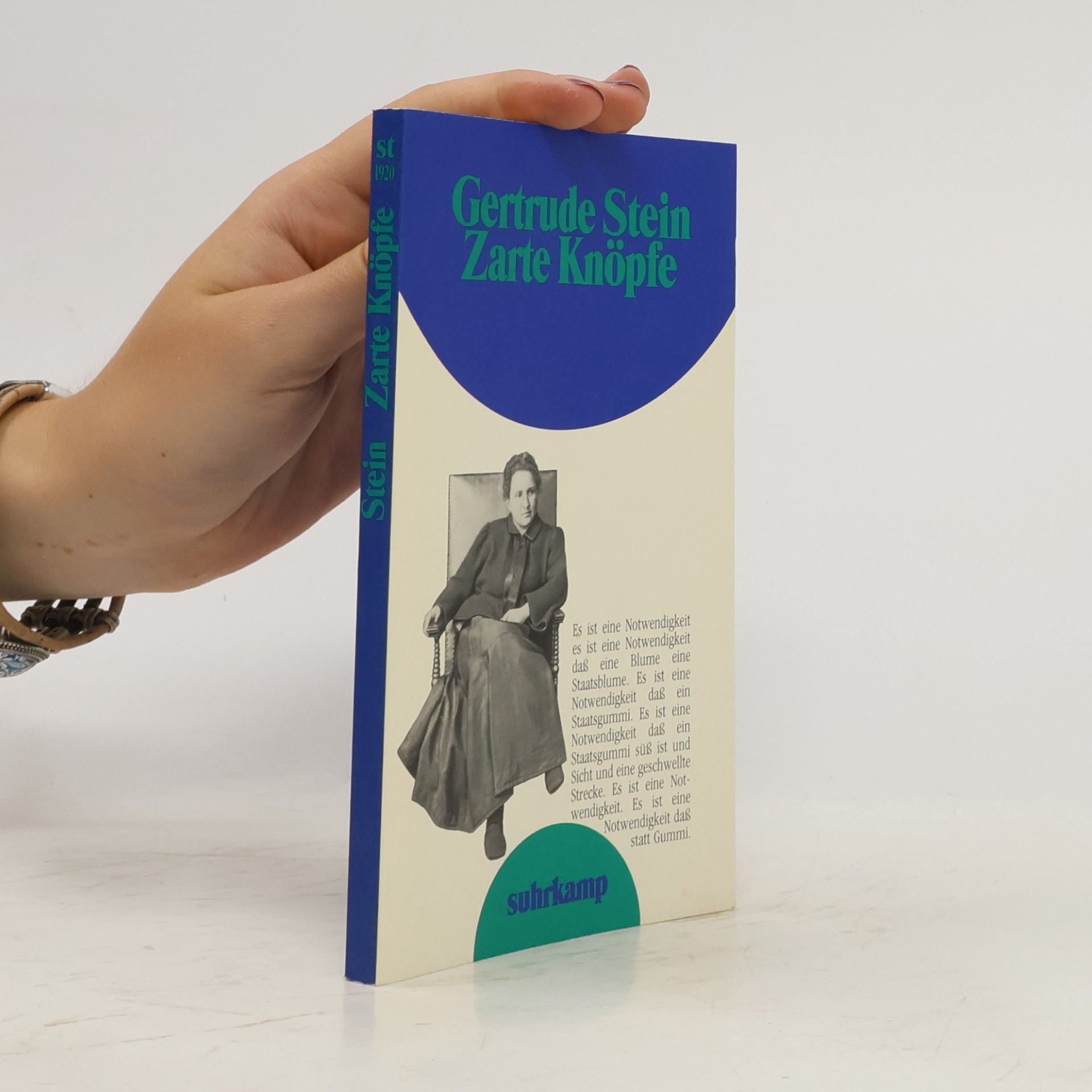 Gertrude Stein Zarte Knöpfe