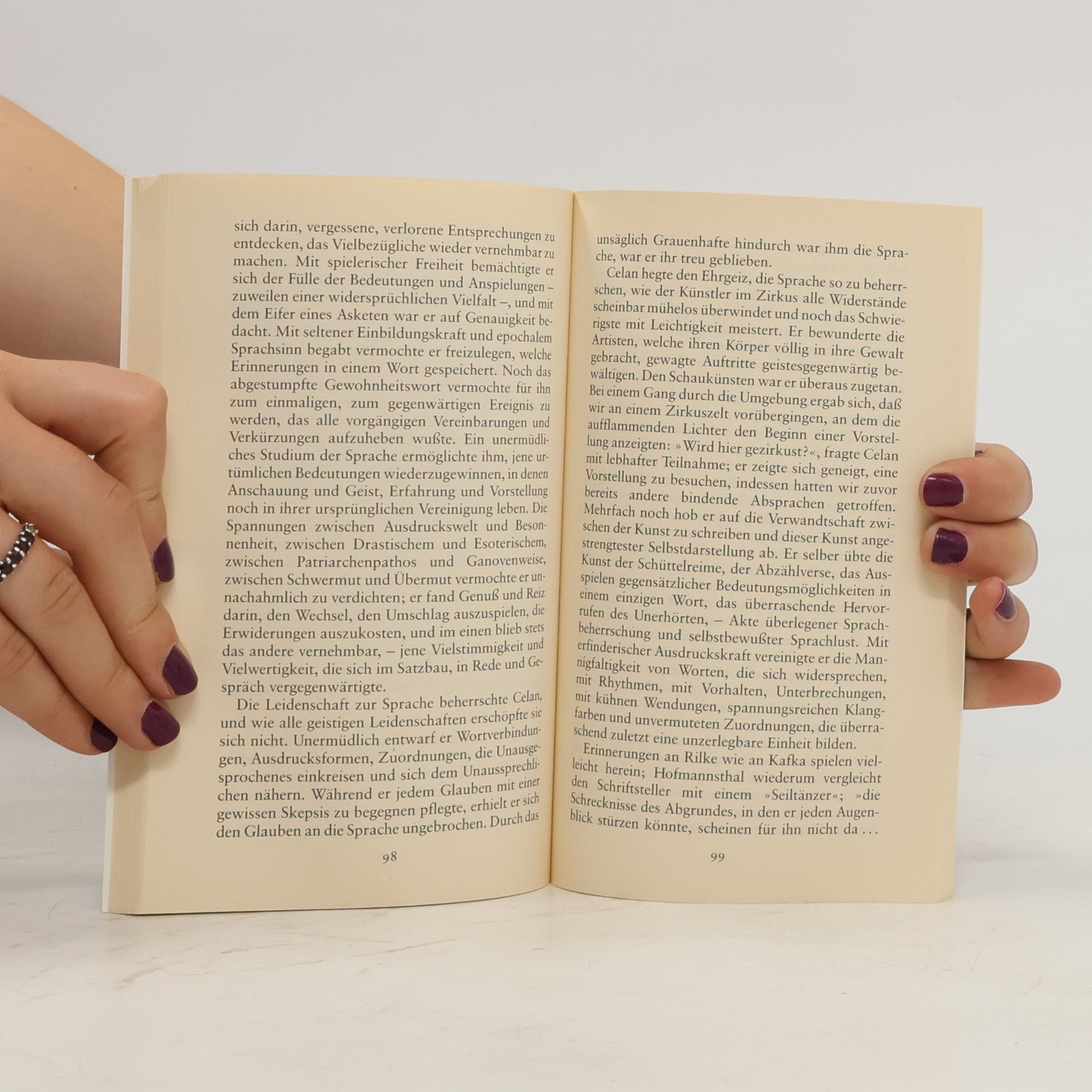 Gerhart Baumann Suhrkamp Taschenbuch: Erinnerungen an Paul Celan