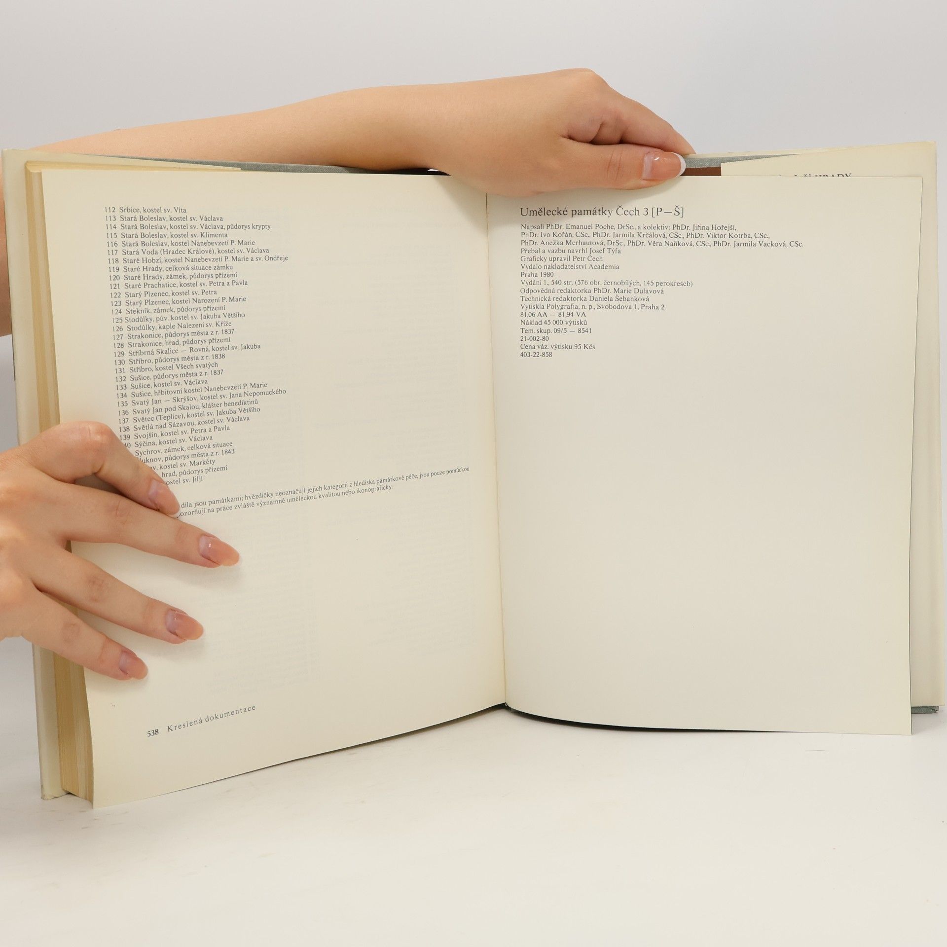 Various authors Umělecké památky Čech 3. P-Š