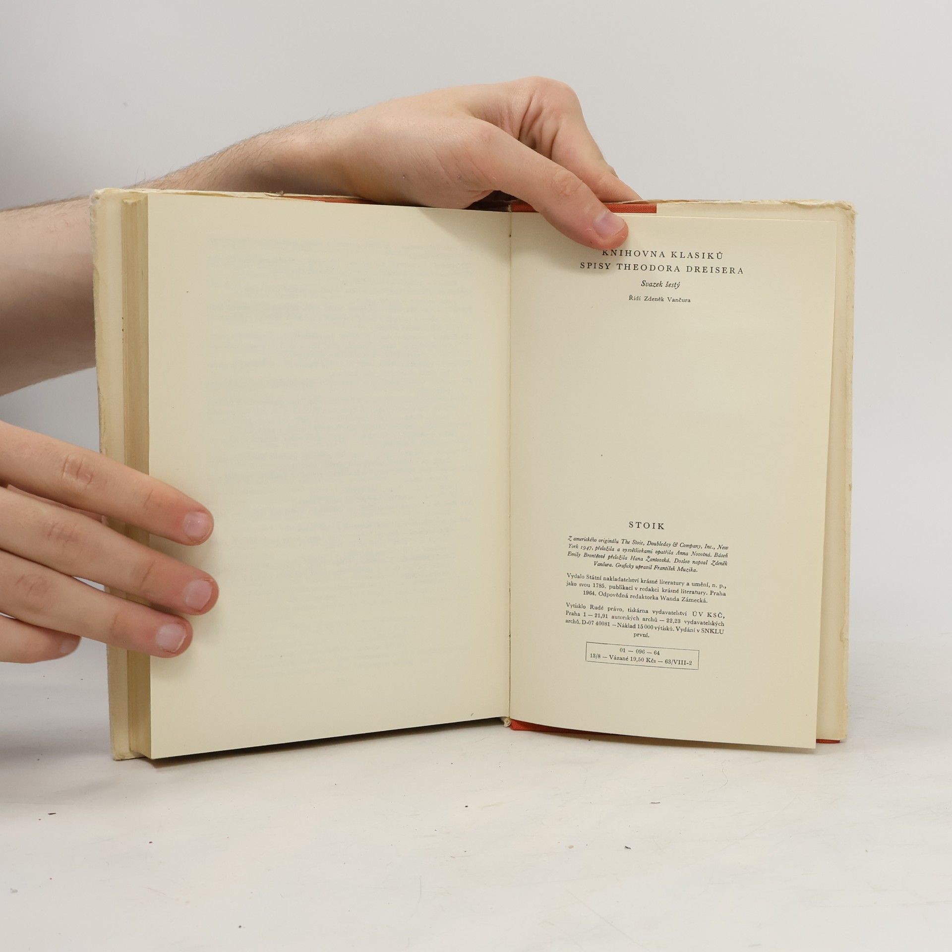 Theodore Dreiser Stoik