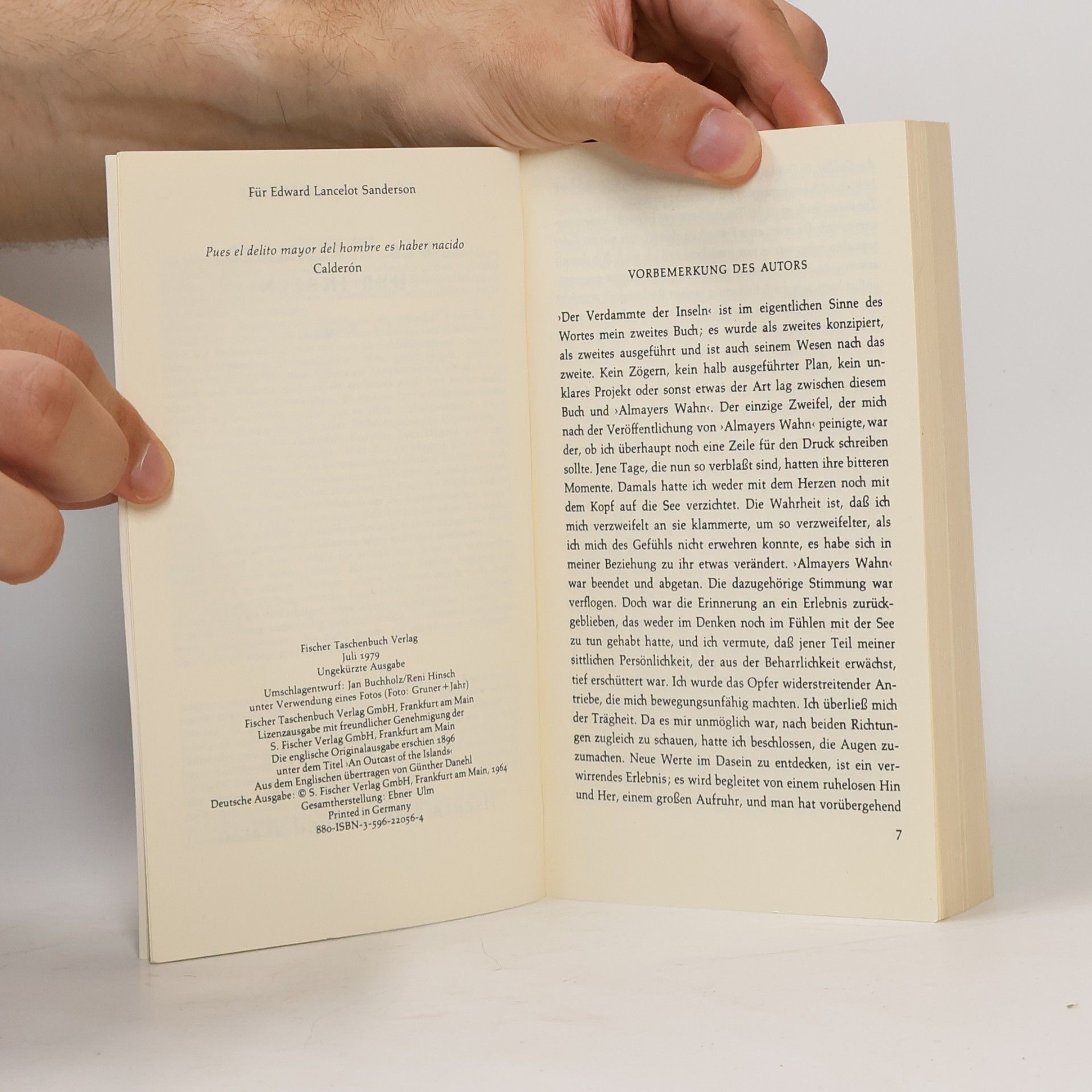 Joseph Conrad Der Verdammte der Inseln. Roman