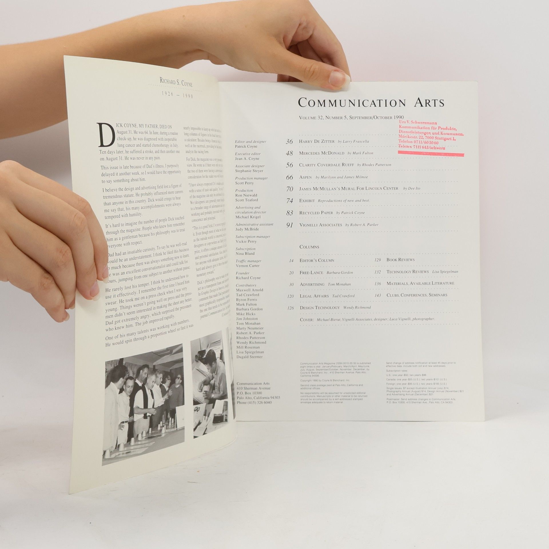 Various authors Communication Arts September/October