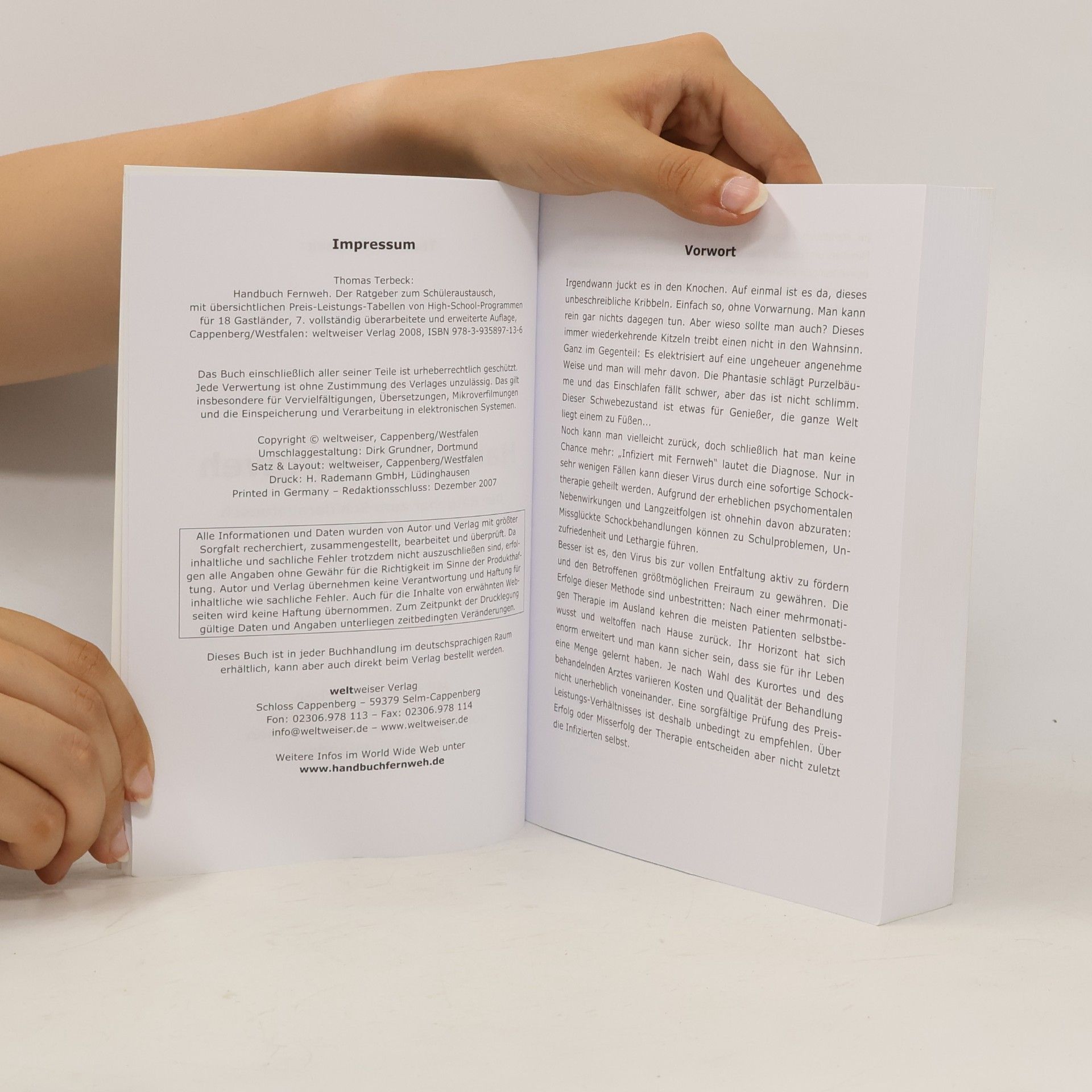 Thomas Terbeck Handbuch Fernweh