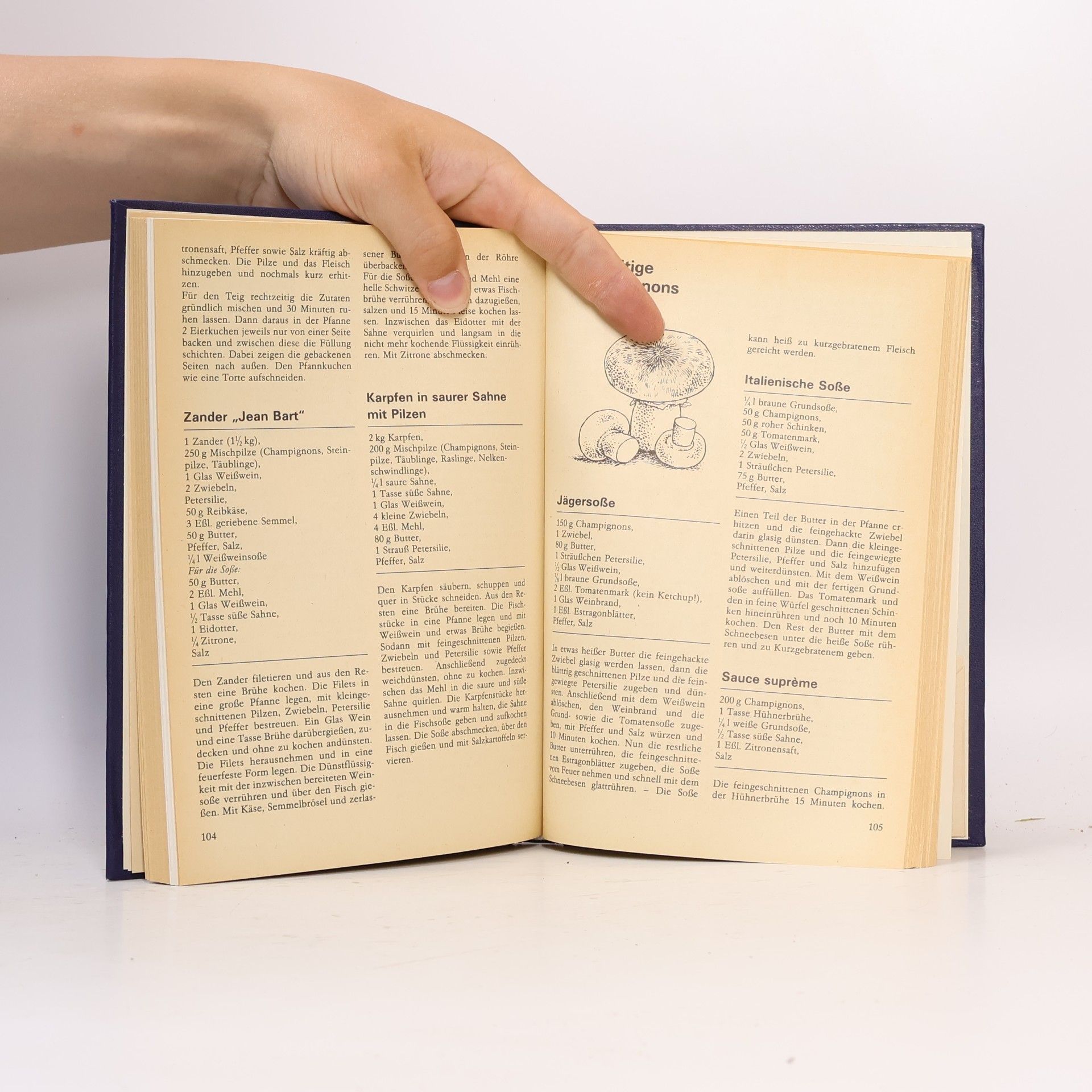 Maria Hallebach Kochbuch für Pilzsammler