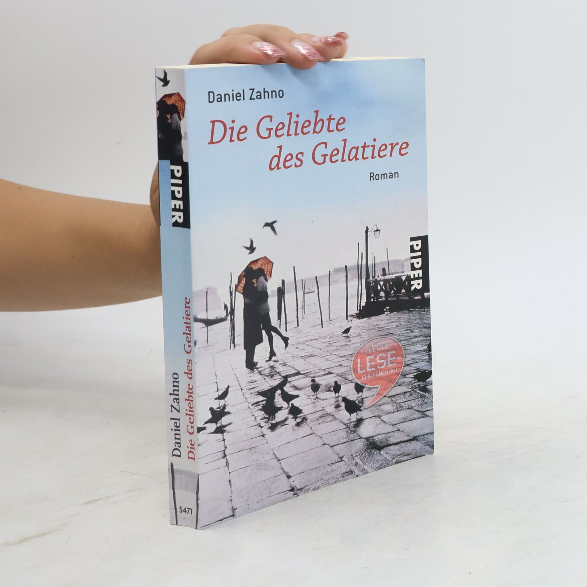 Daniel Zahno Die Geliebte des Gelatiere