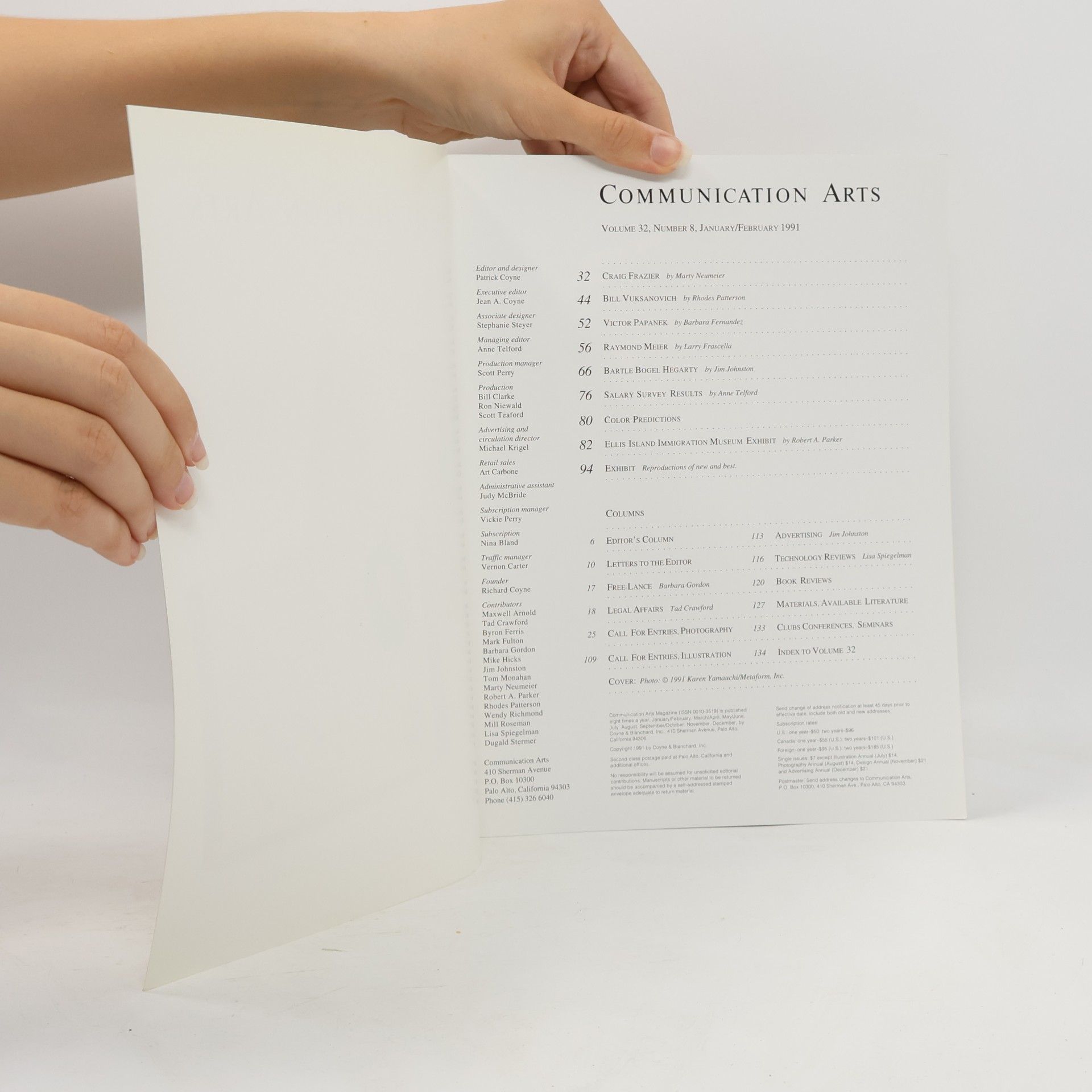 AA.VV. Communication Arts. 1-2/1991