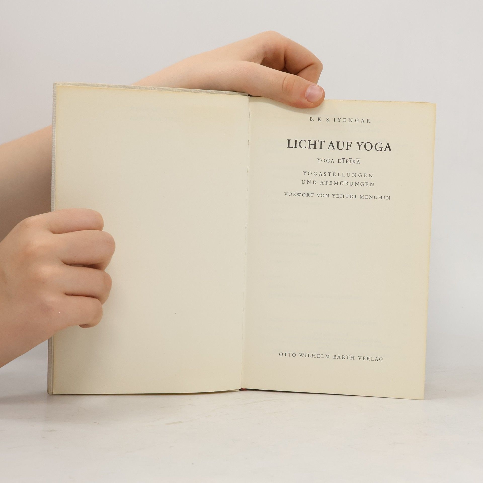 B. K. S. Iyengar Licht auf Yoga