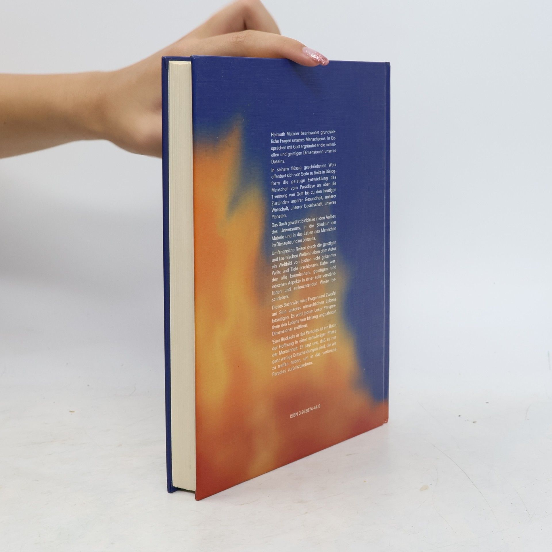 Helmuth Matzner Eure Rückkehr in das Paradies