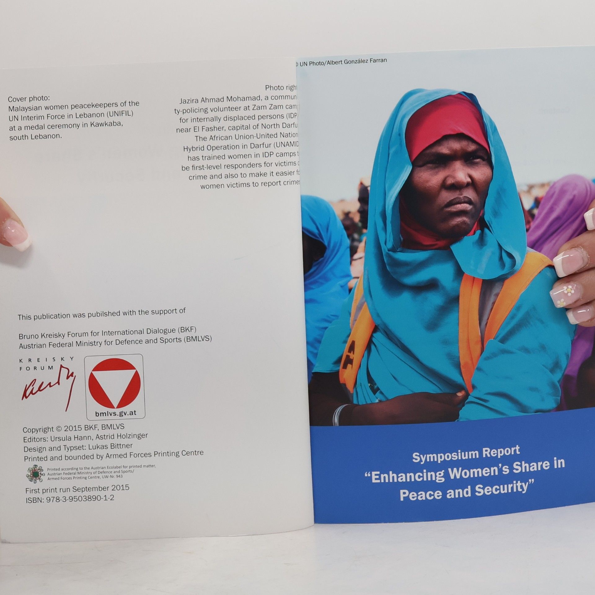 Ursula Hann Enhancing Women's Share in Peace and Security