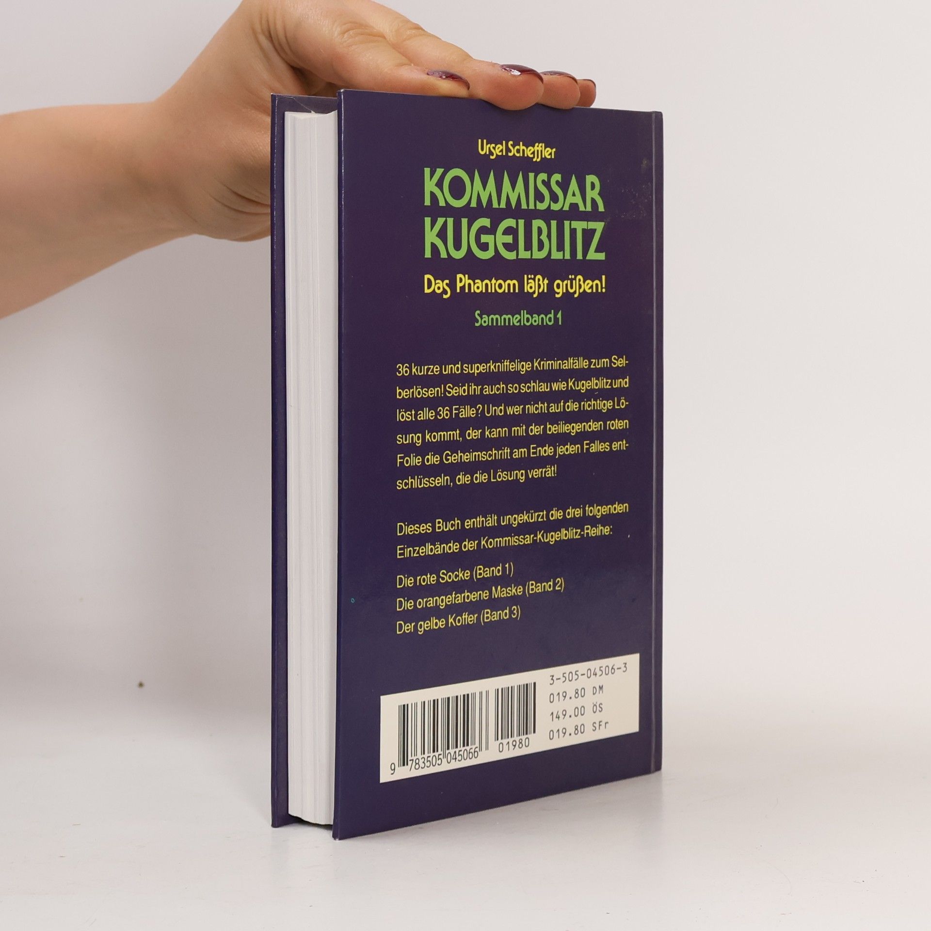 Ursel Scheffler Kommissar Kugelblitz