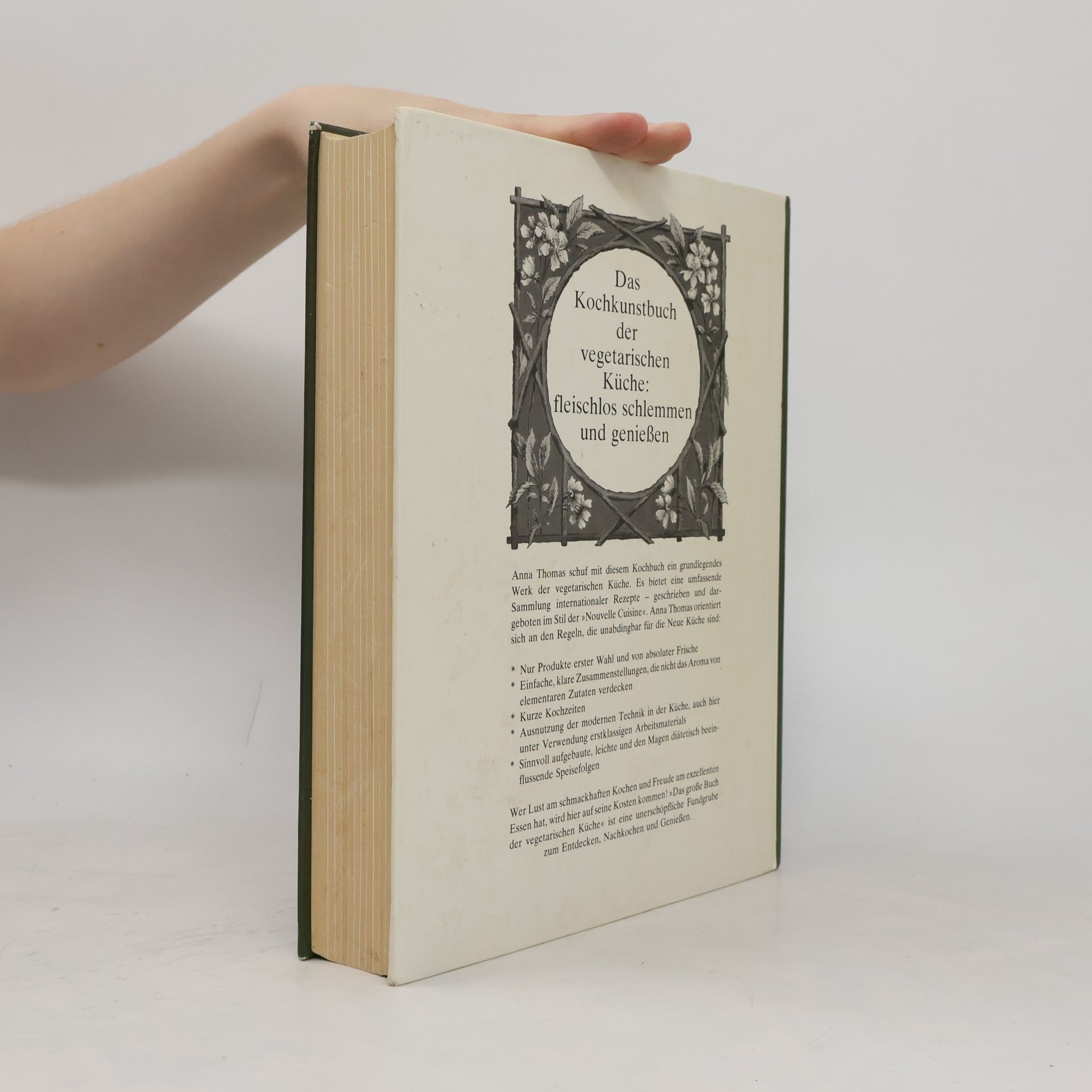 Anna Thomas Das grosse Buch der vegetarischen Küche