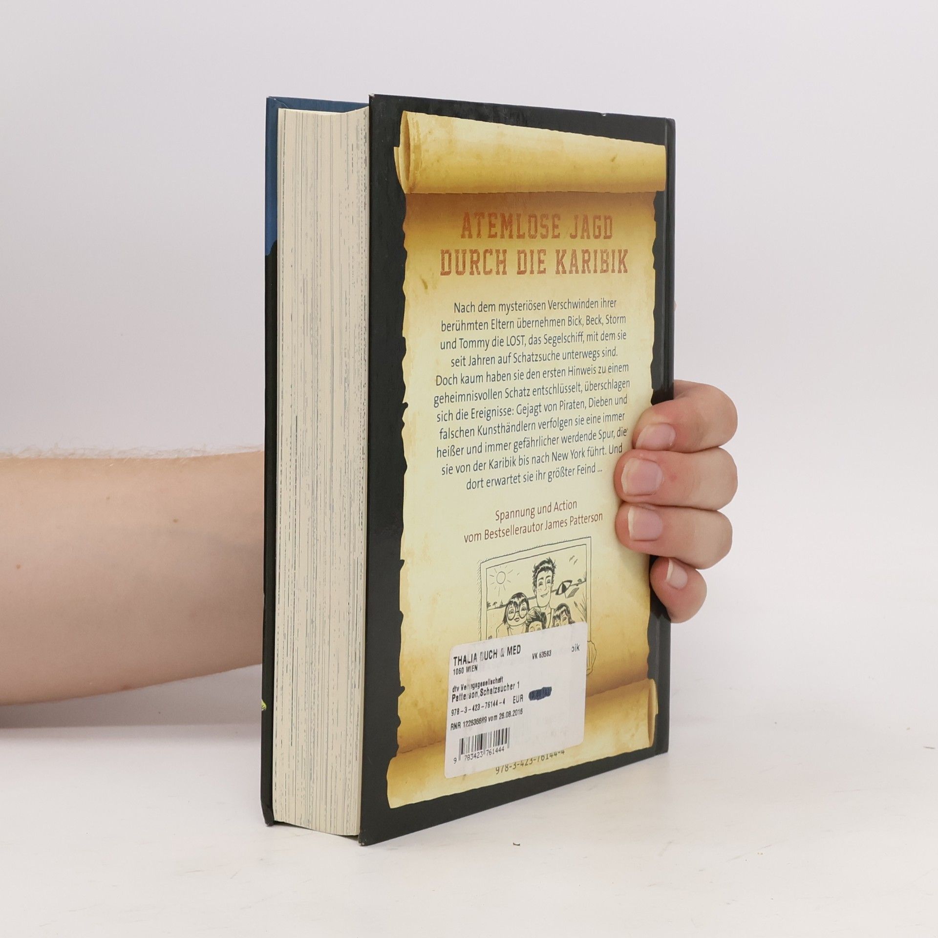 James Patterson Die vier Schatzsucher - in der Karibik
