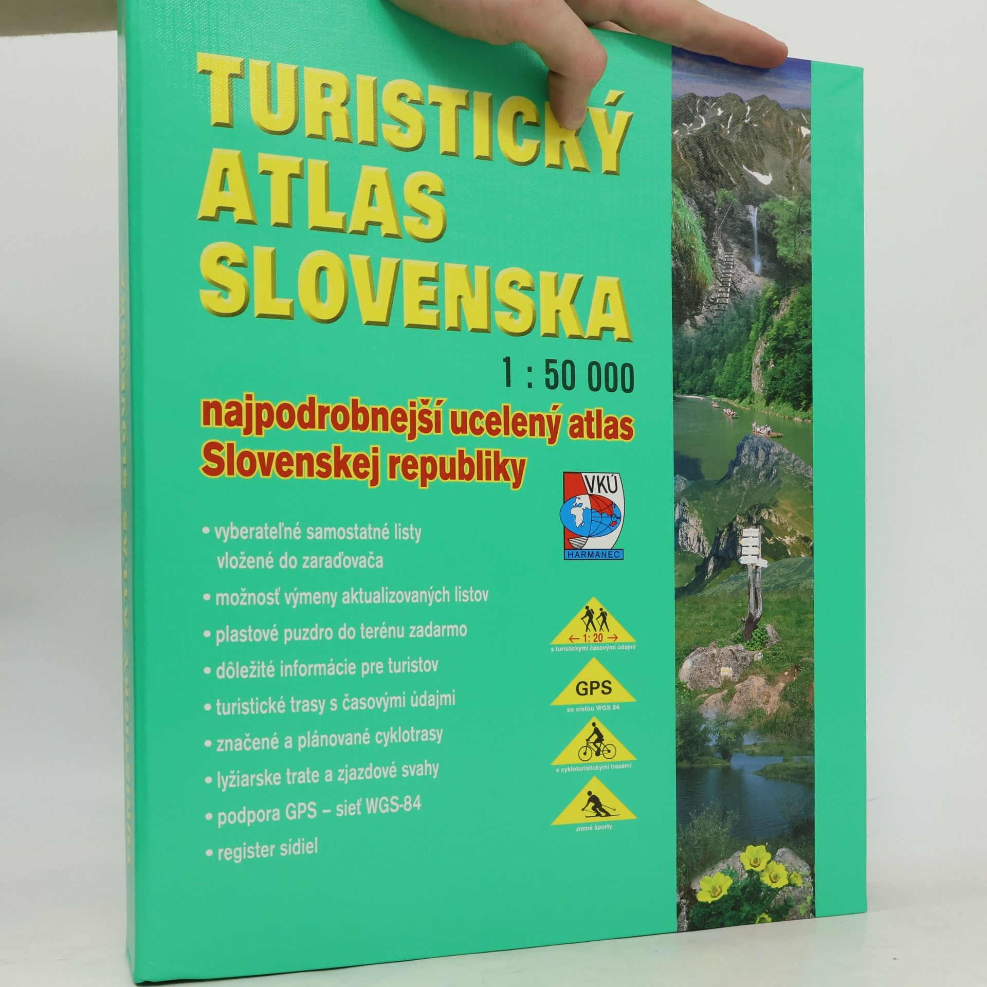Collectif d'auteurs Turistický atlas Slovenska
