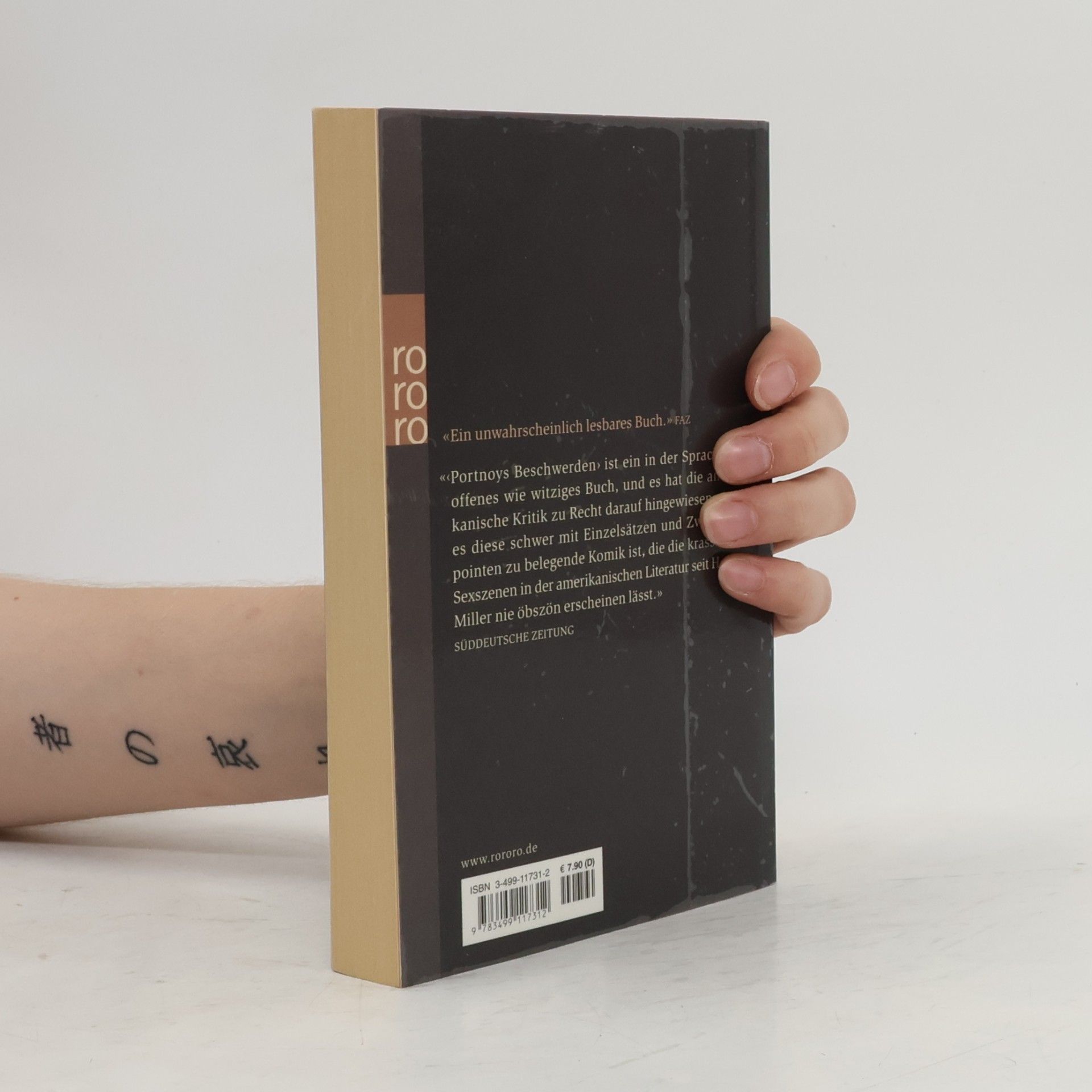 Philip Roth Portnoys Beschwerden