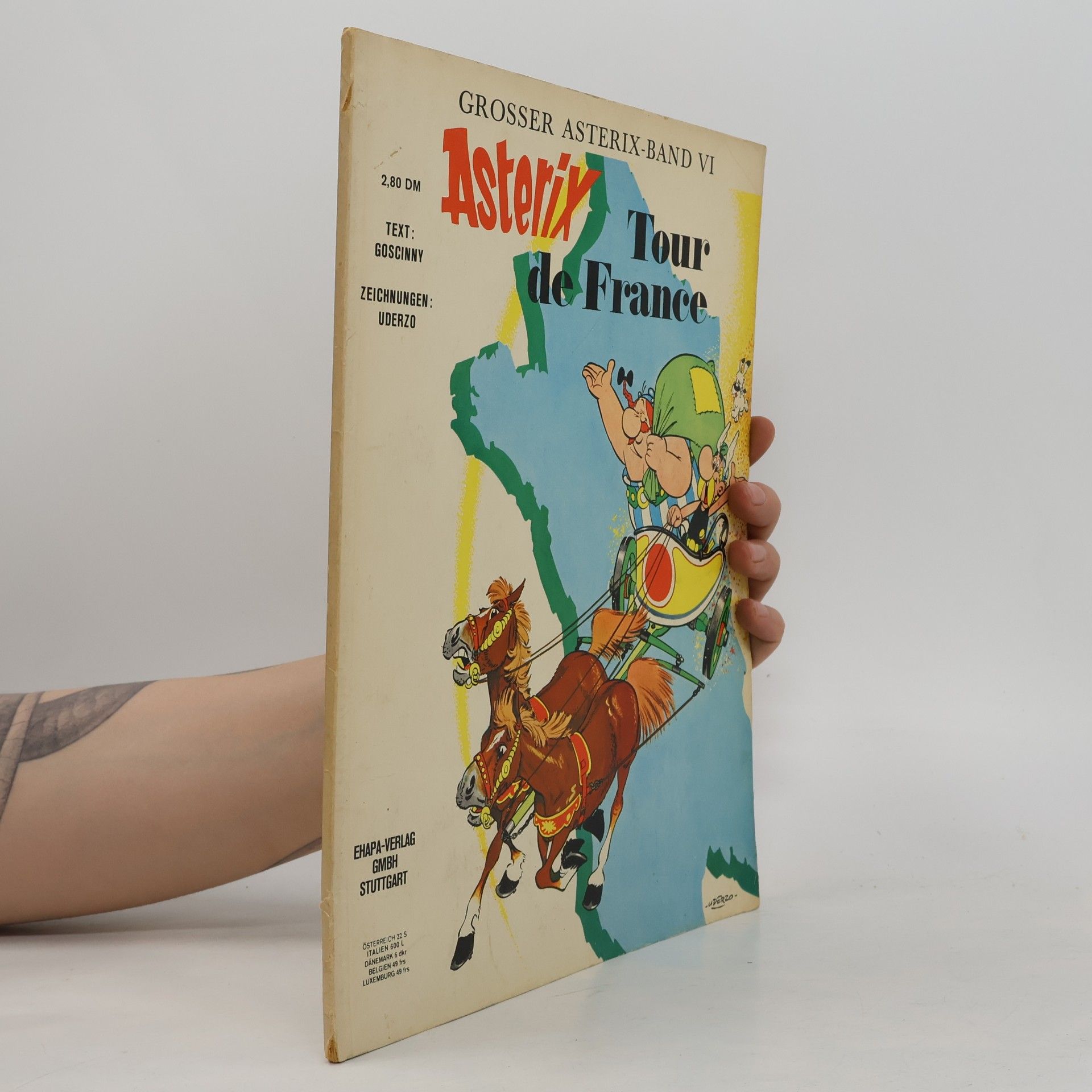 René Goscinny Grosser Asterix 1. Tour de France