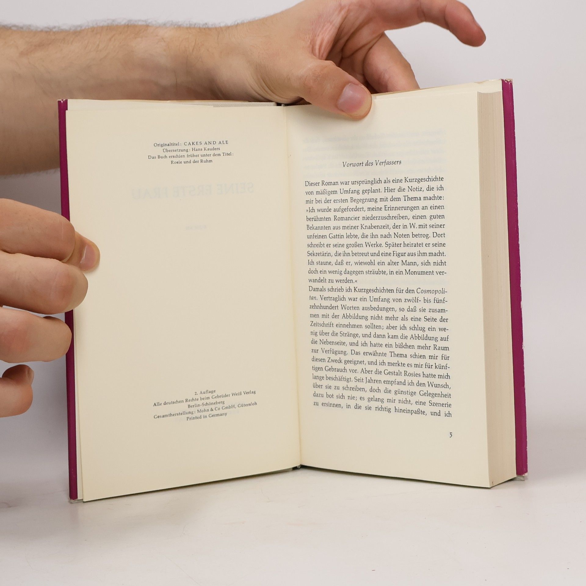 W Somerset Maugham Seine erste Frau