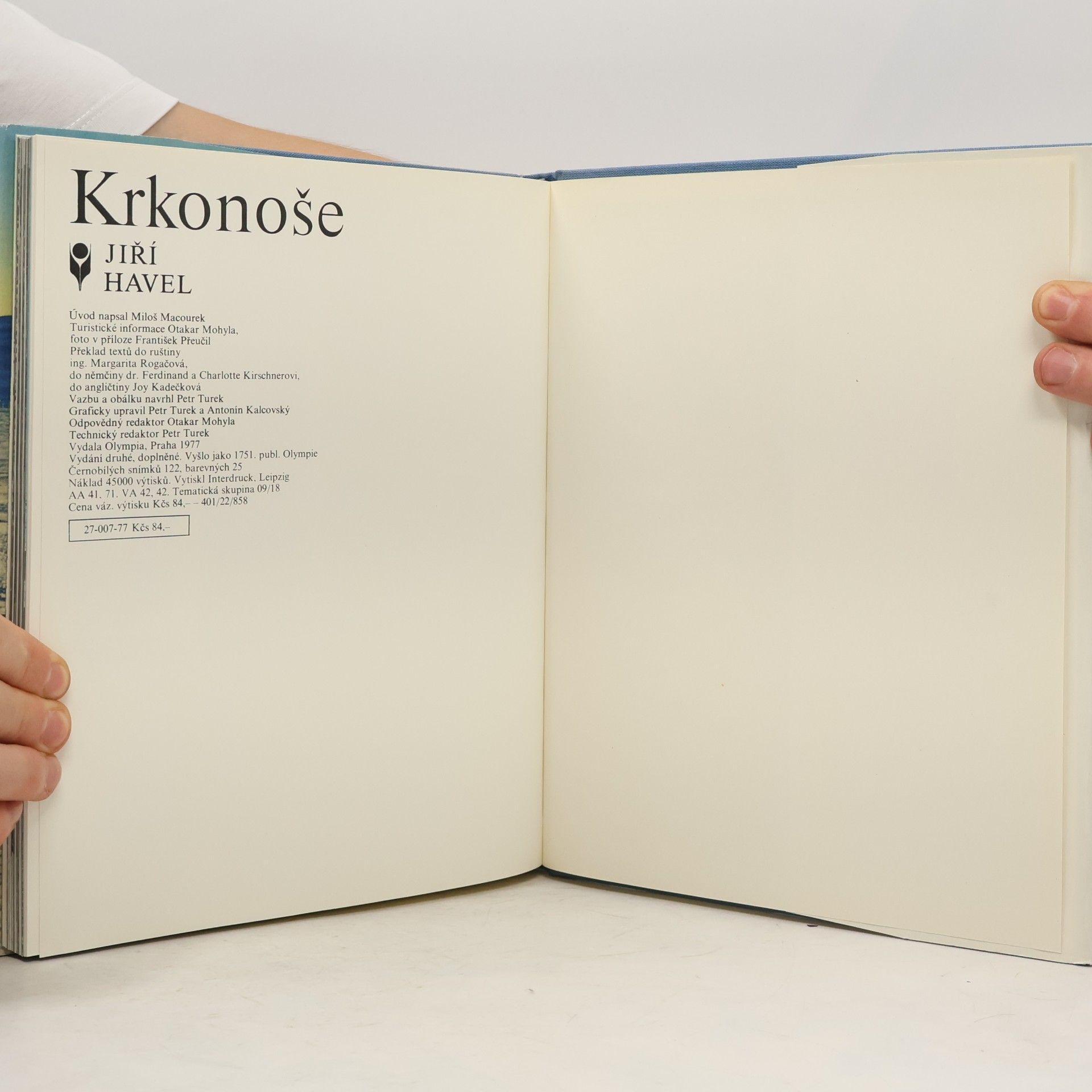 Miloš Macourek Krkonoše