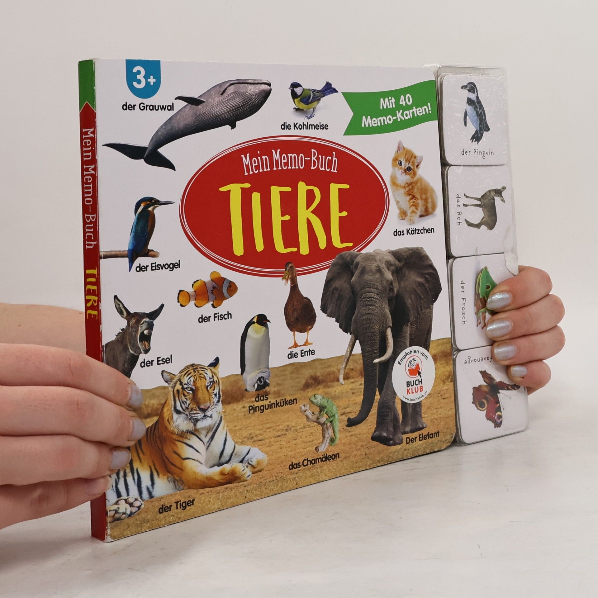 AA.VV. Mein Memo-Buch Tiere