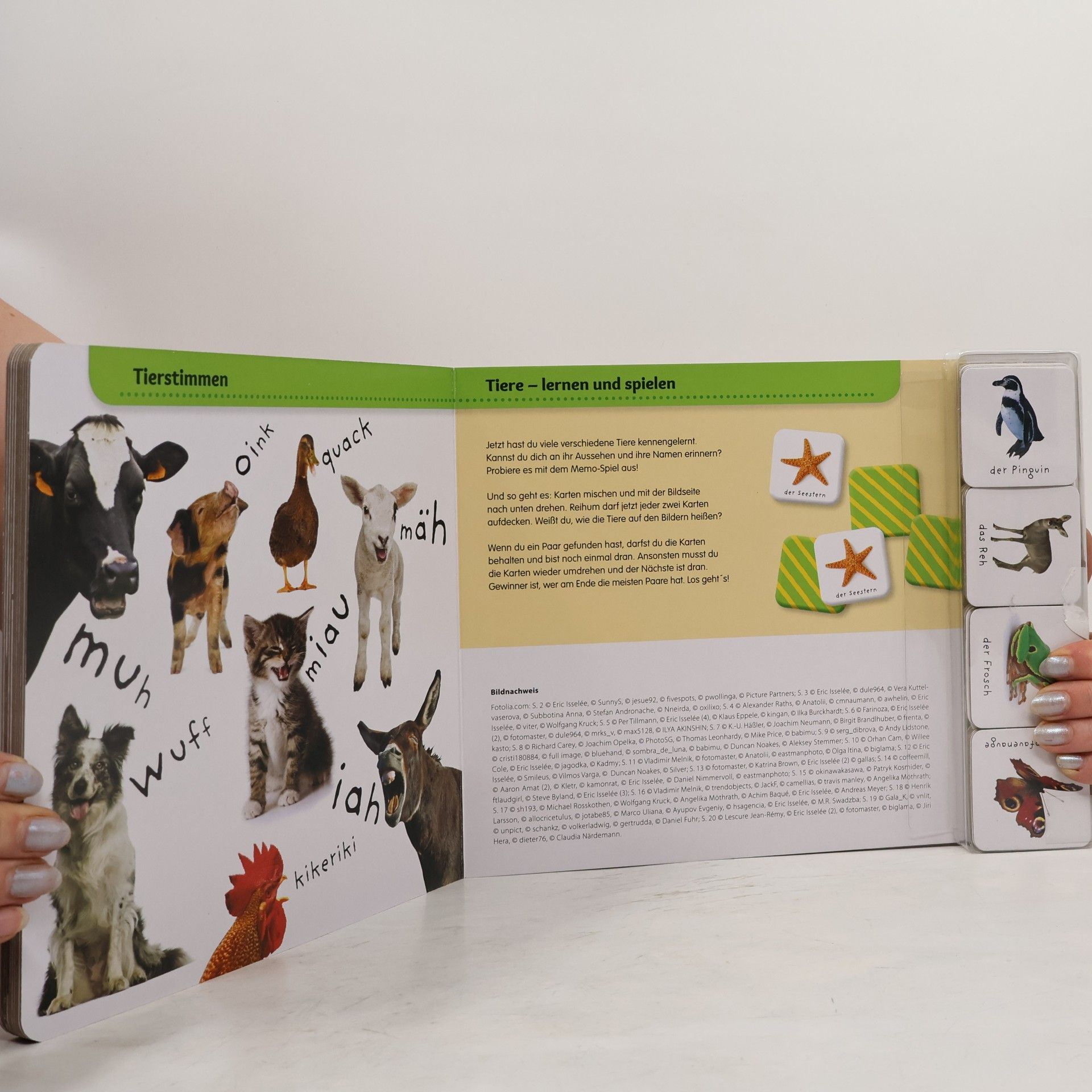 Autorenkollektiv Mein Memo-Buch Tiere