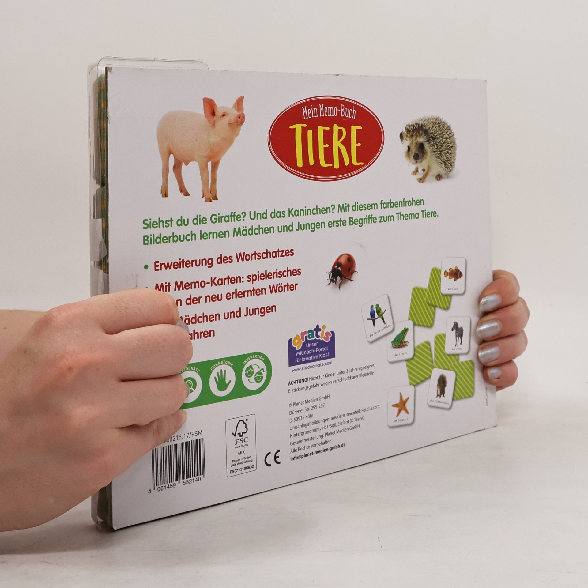 Autorenkollektiv Mein Memo-Buch Tiere