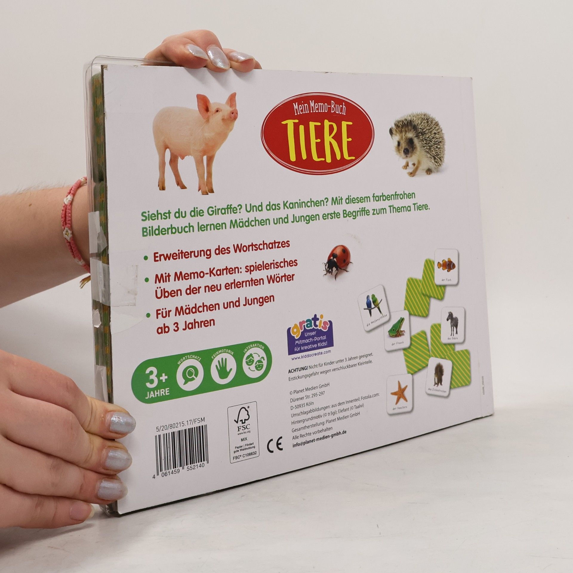 Autorenkollektiv Mein Memo-Buch Tiere