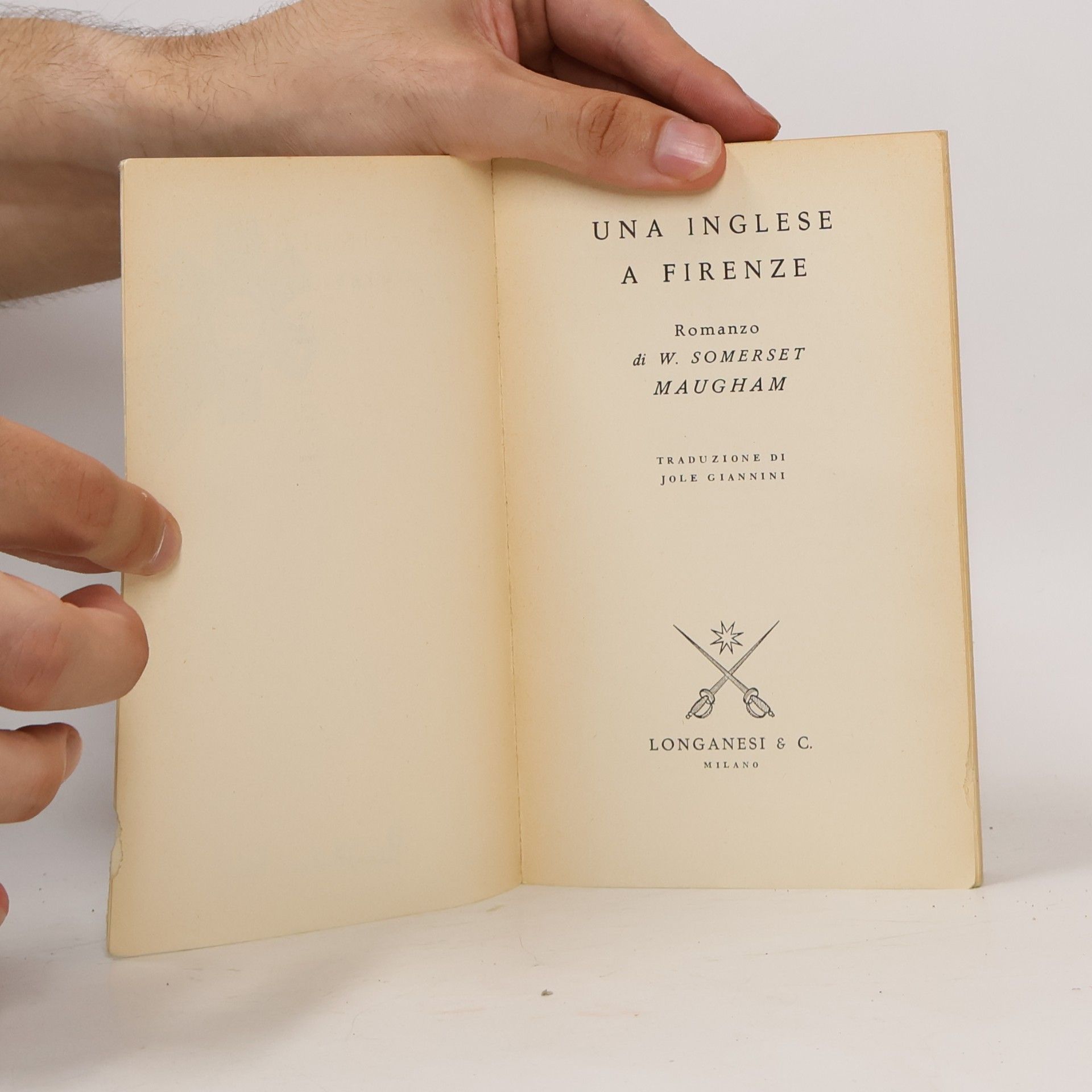 William Somerset Maugham Una inglese a firenze